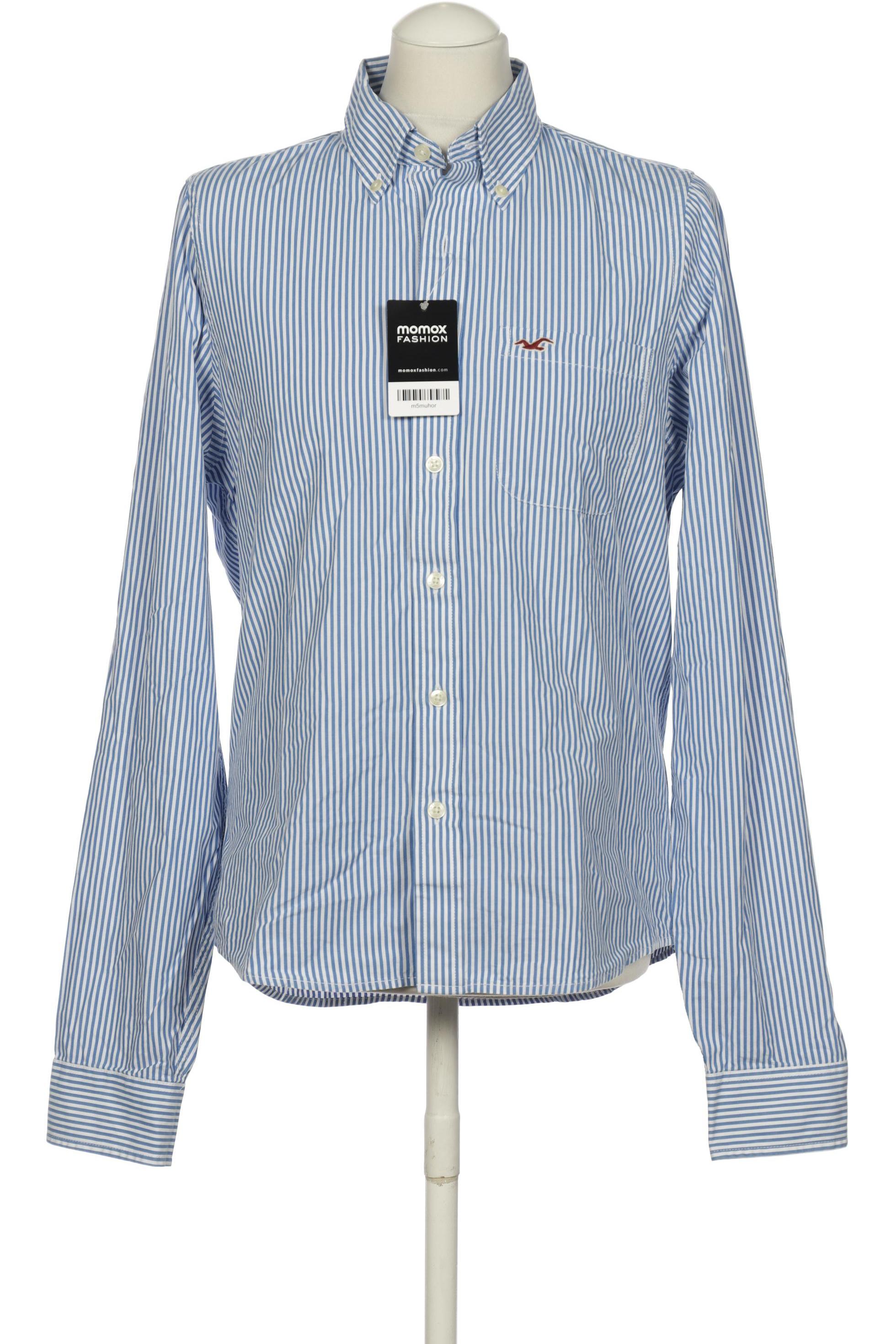 

Hollister Herren Hemd, blau