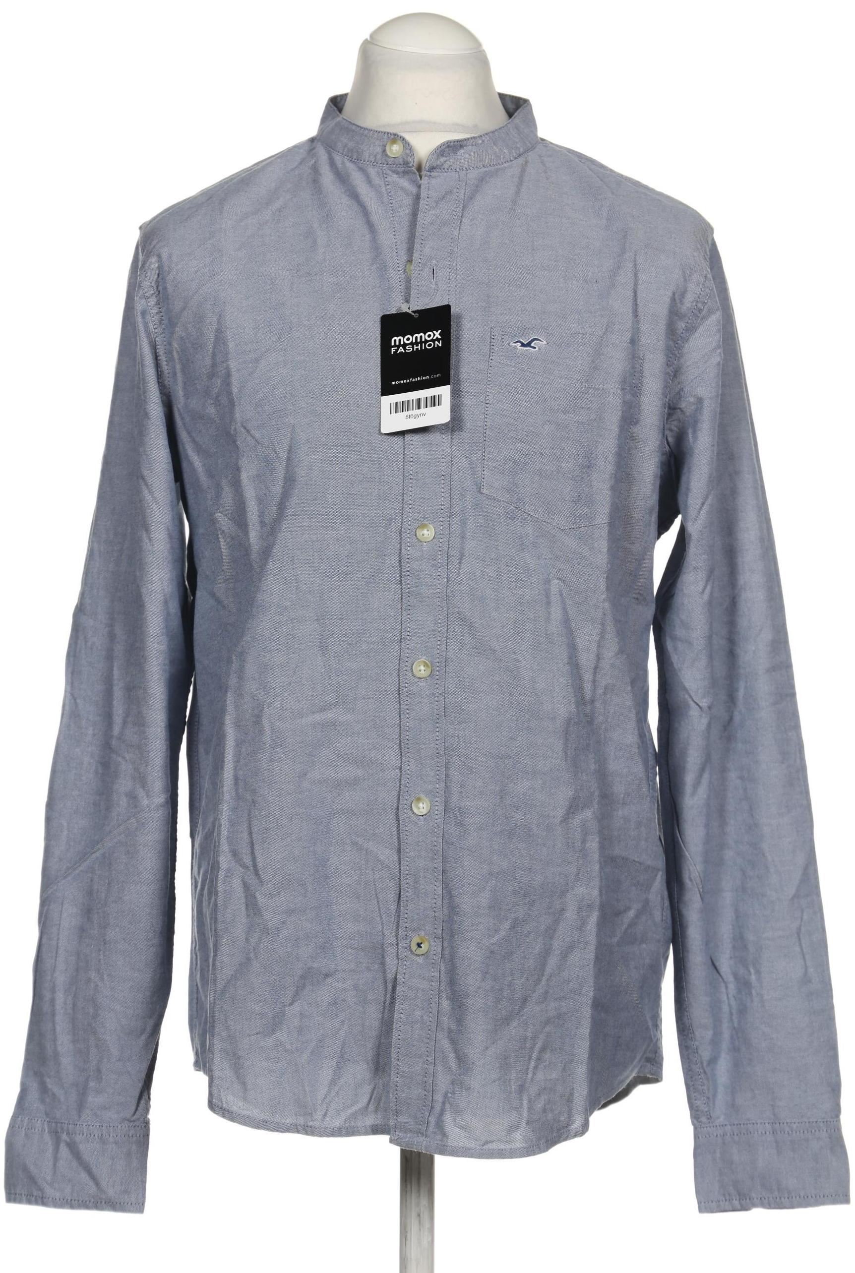 

Hollister Herren Hemd, blau, Gr. 52