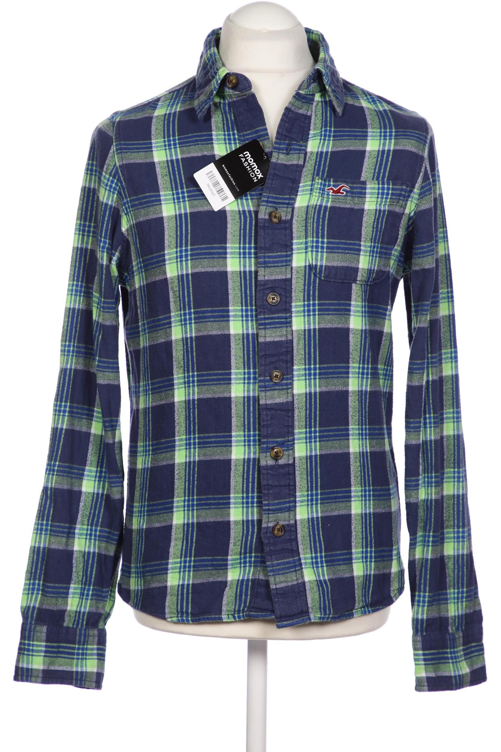 

Hollister Herren Hemd, marineblau, Gr. 48