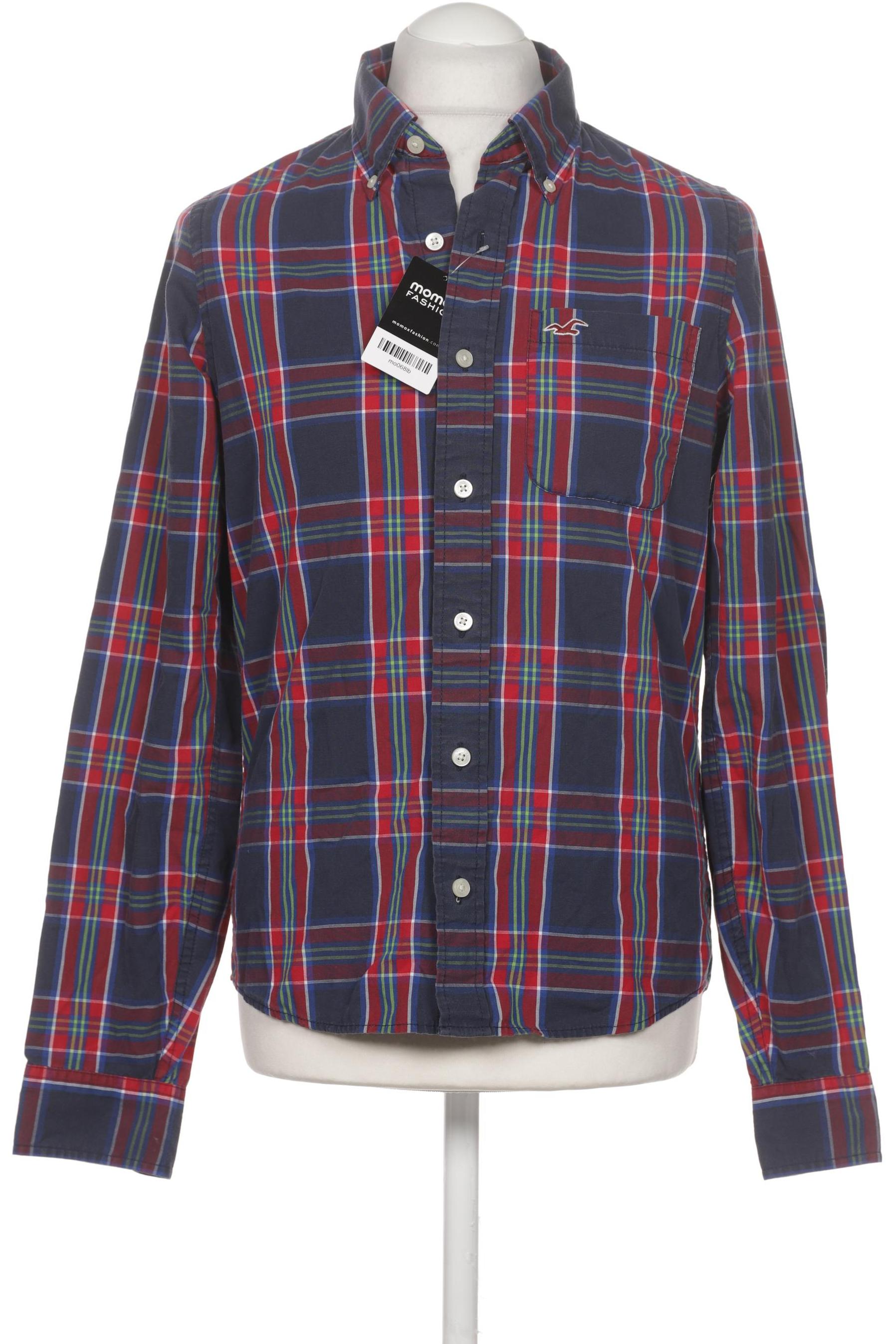 

Hollister Herren Hemd, marineblau, Gr. 48