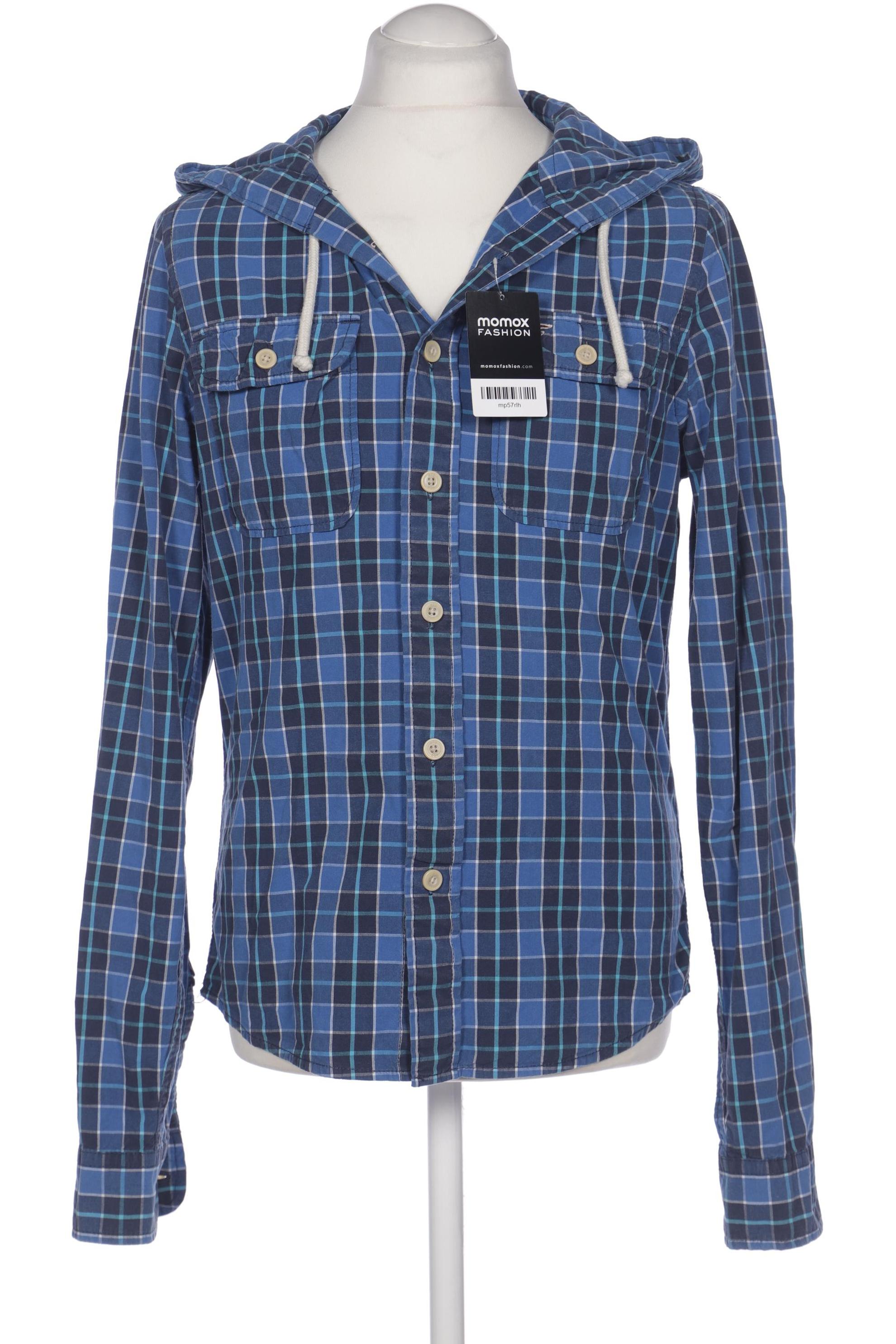 

Hollister Herren Hemd, blau, Gr. 48