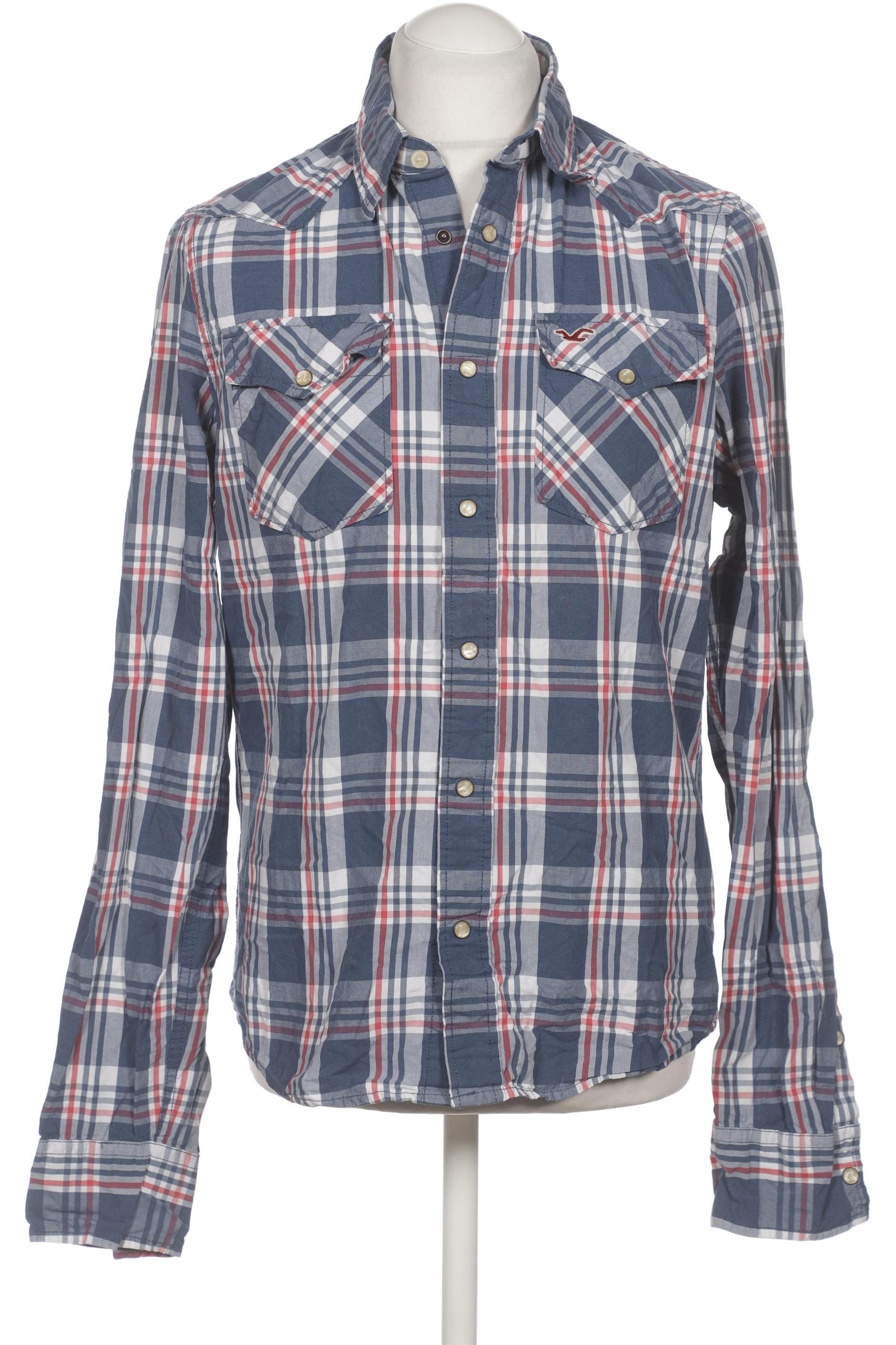 

Hollister Herren Hemd, blau, Gr. 52