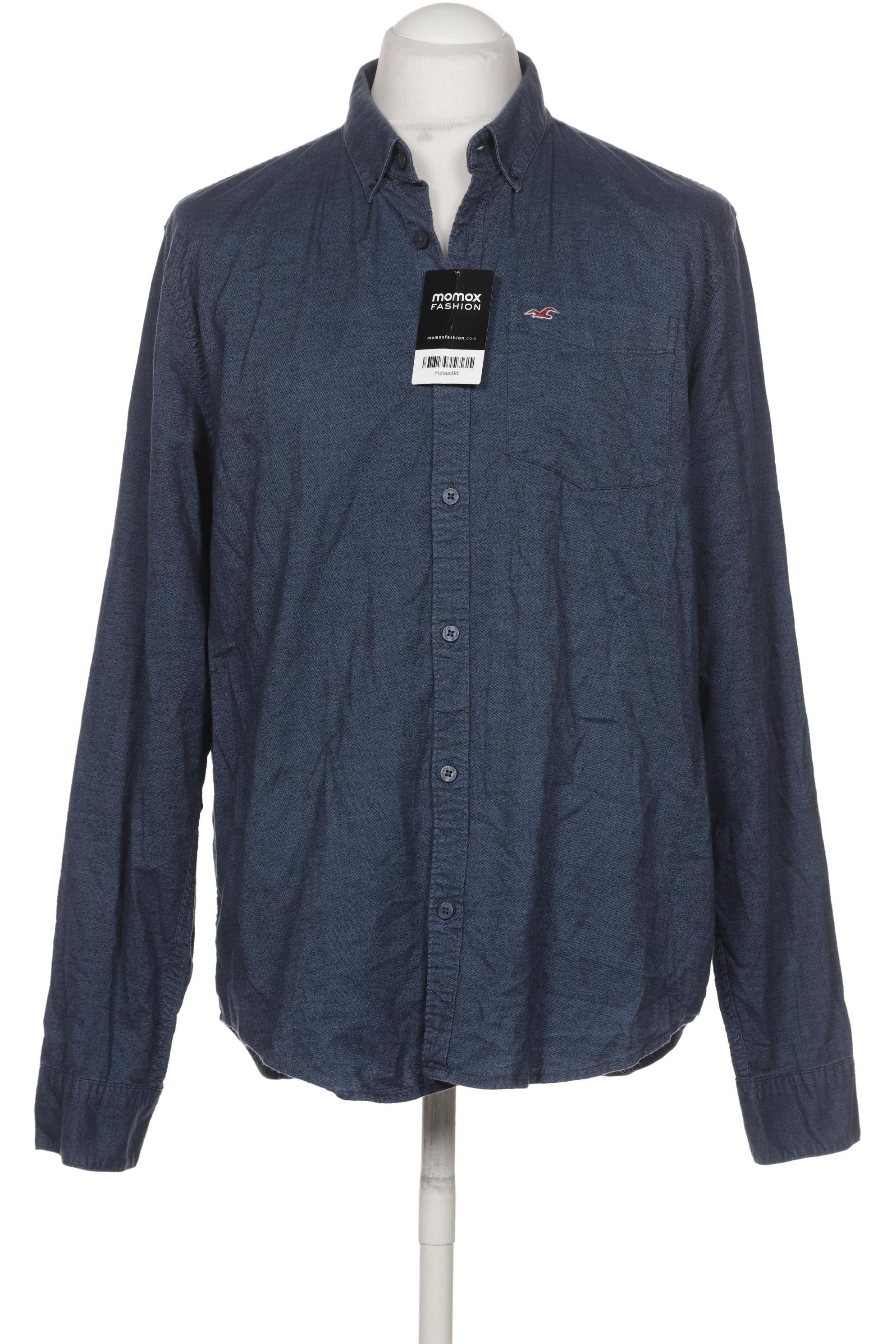 

Hollister Herren Hemd, blau, Gr. 54
