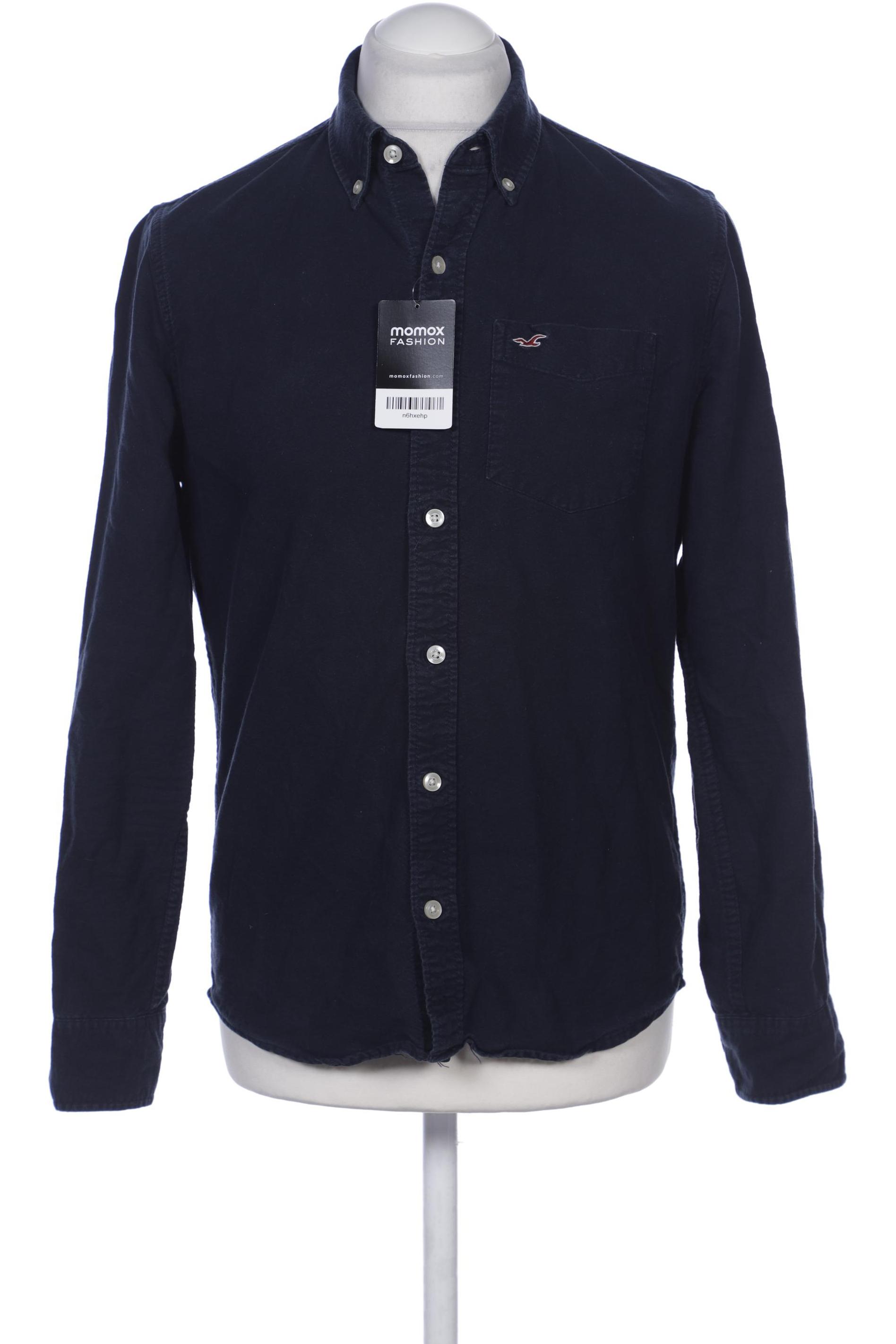 

Hollister Herren Hemd, marineblau, Gr. 46