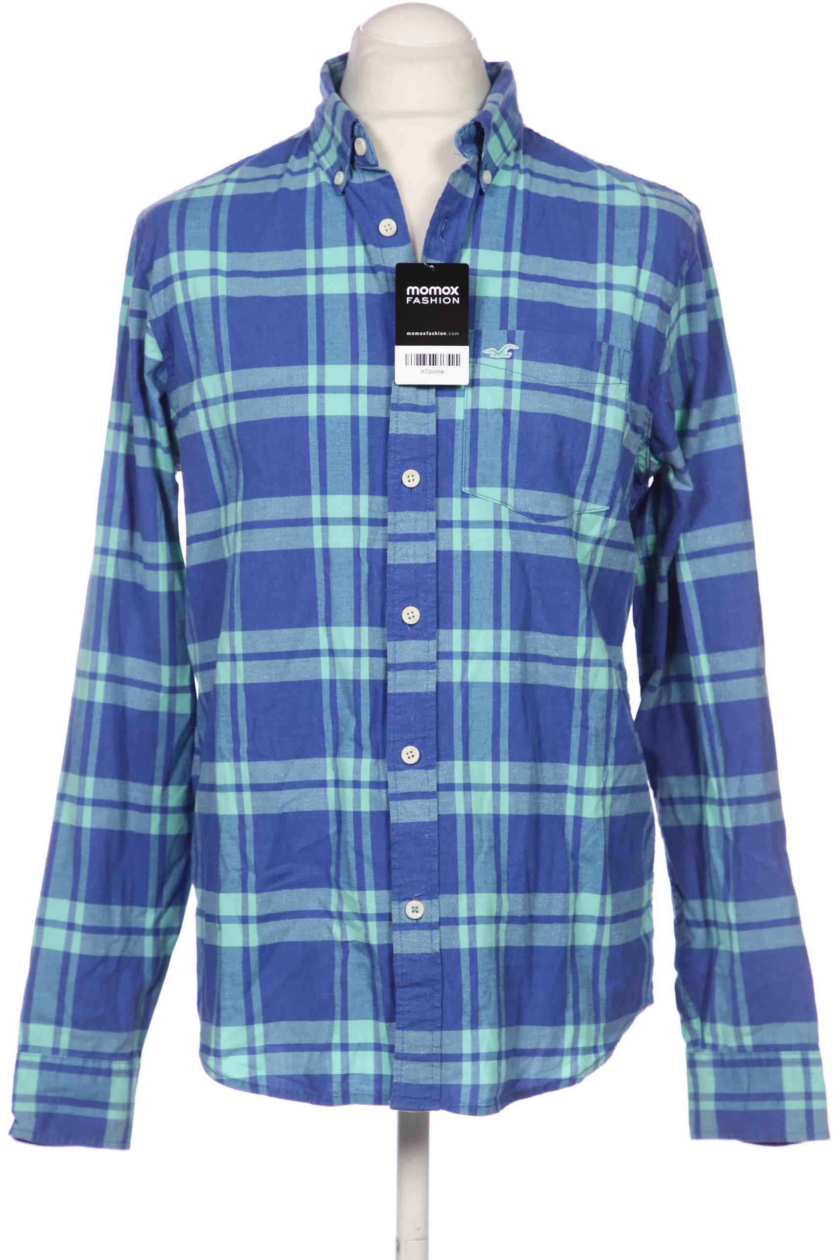 

Hollister Herren Hemd, blau, Gr. 52