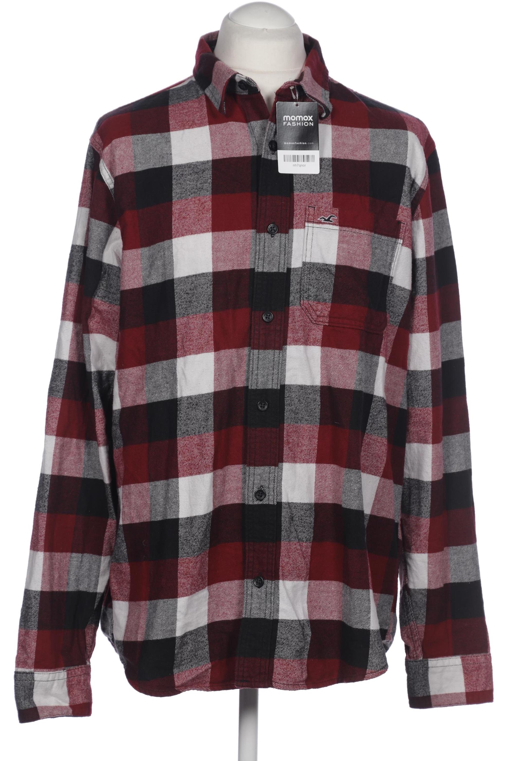 

Hollister Herren Hemd, bordeaux, Gr. 54