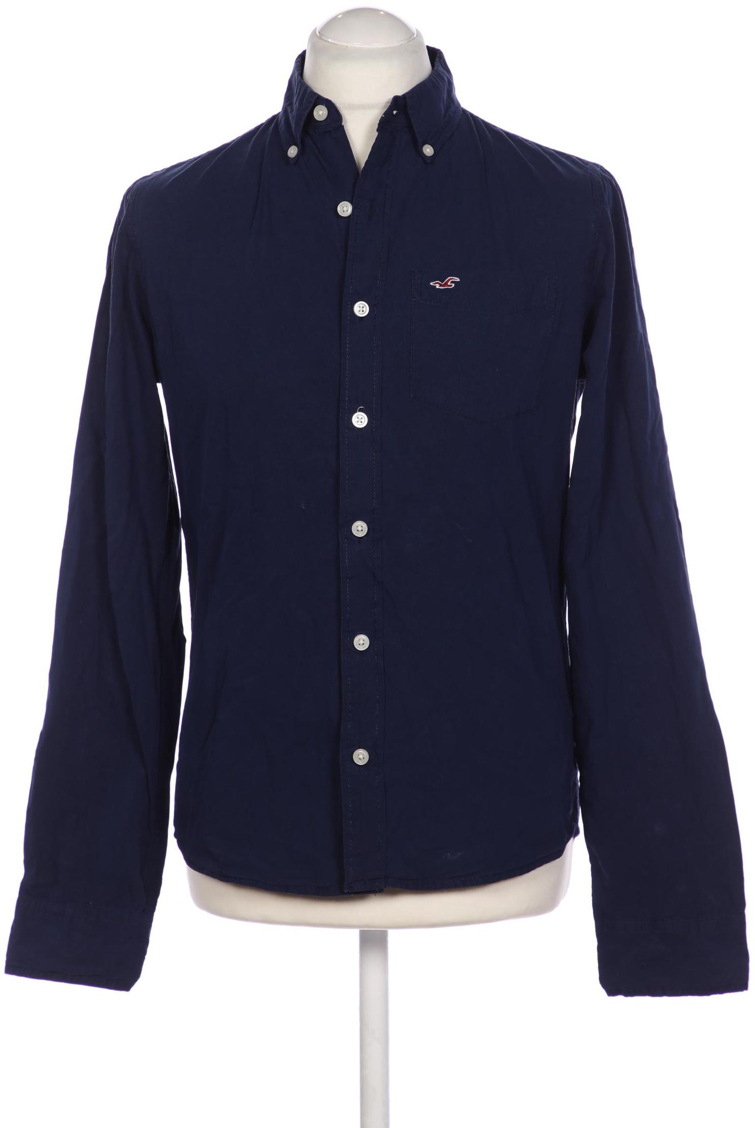

Hollister Herren Hemd, marineblau, Gr. 48