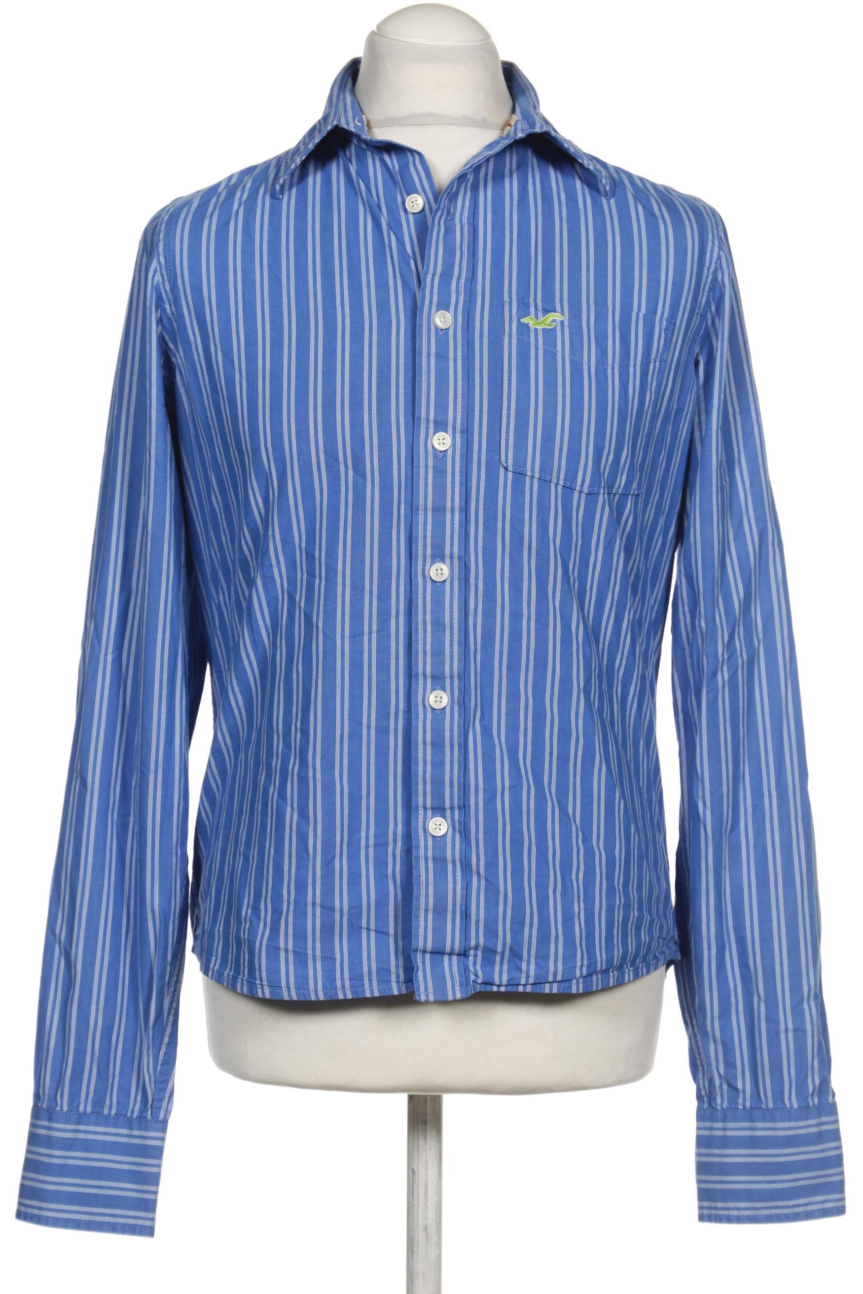 

Hollister Herren Hemd, blau, Gr. 52