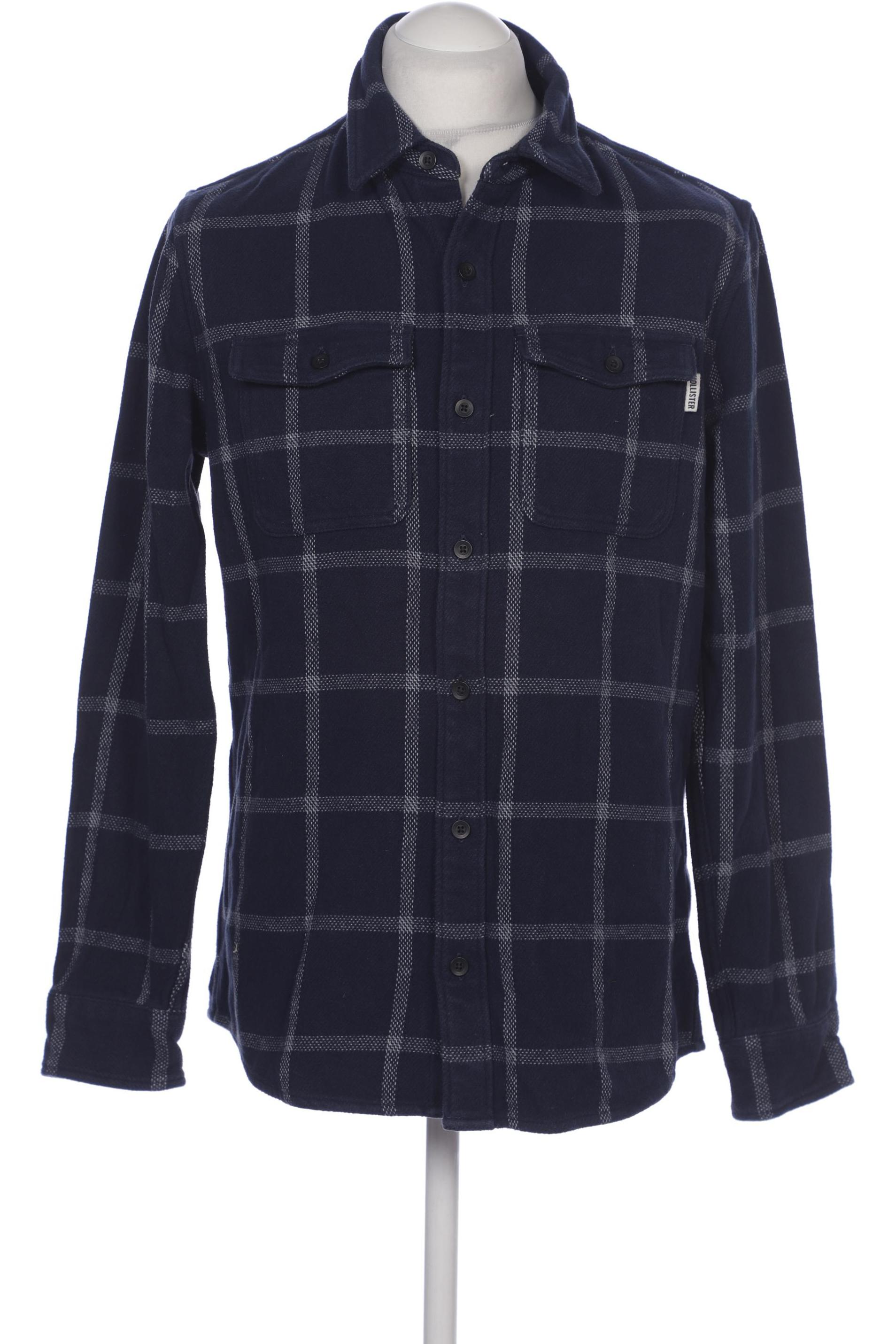 

Hollister Herren Hemd, marineblau, Gr. 48