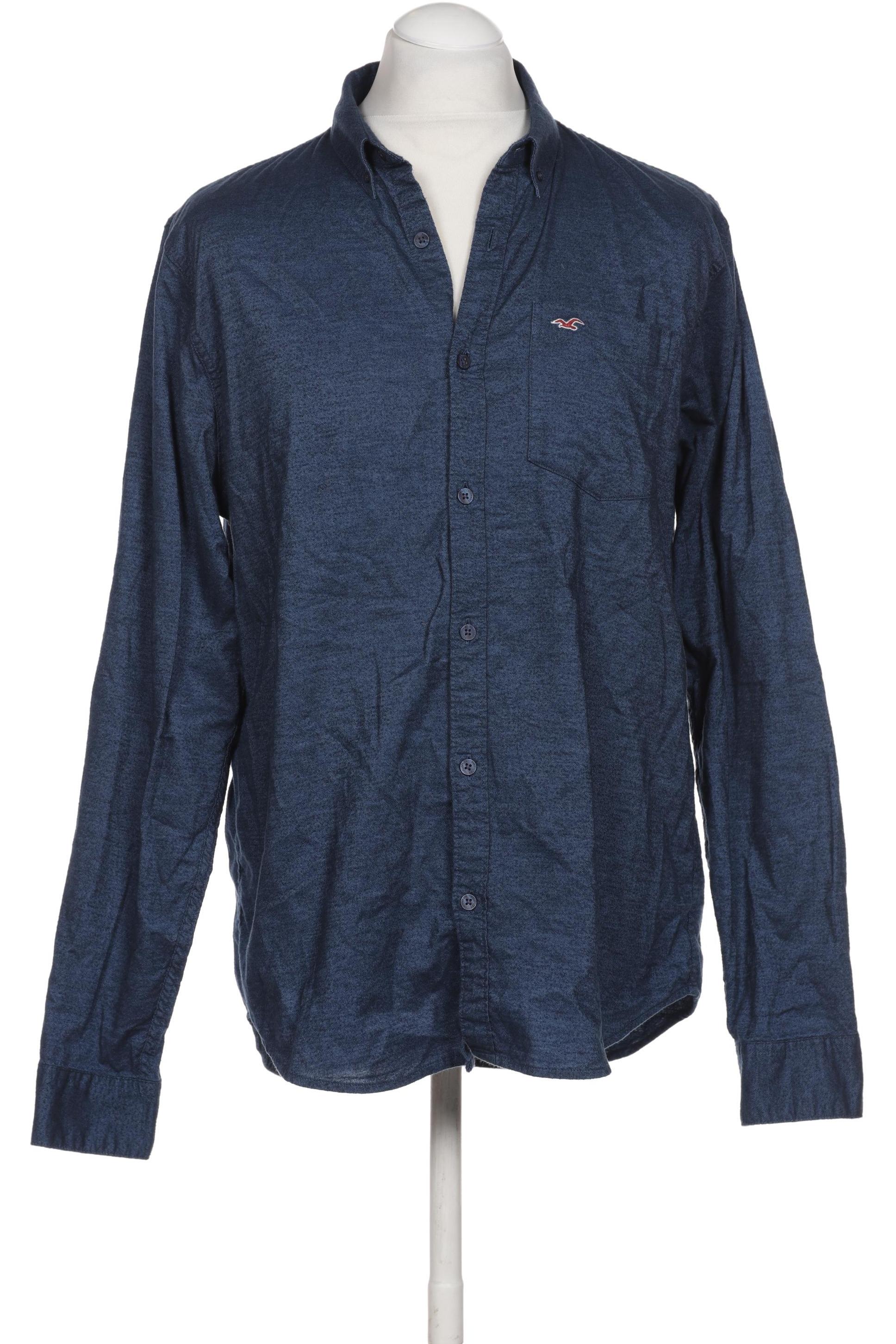 

Hollister Herren Hemd, marineblau