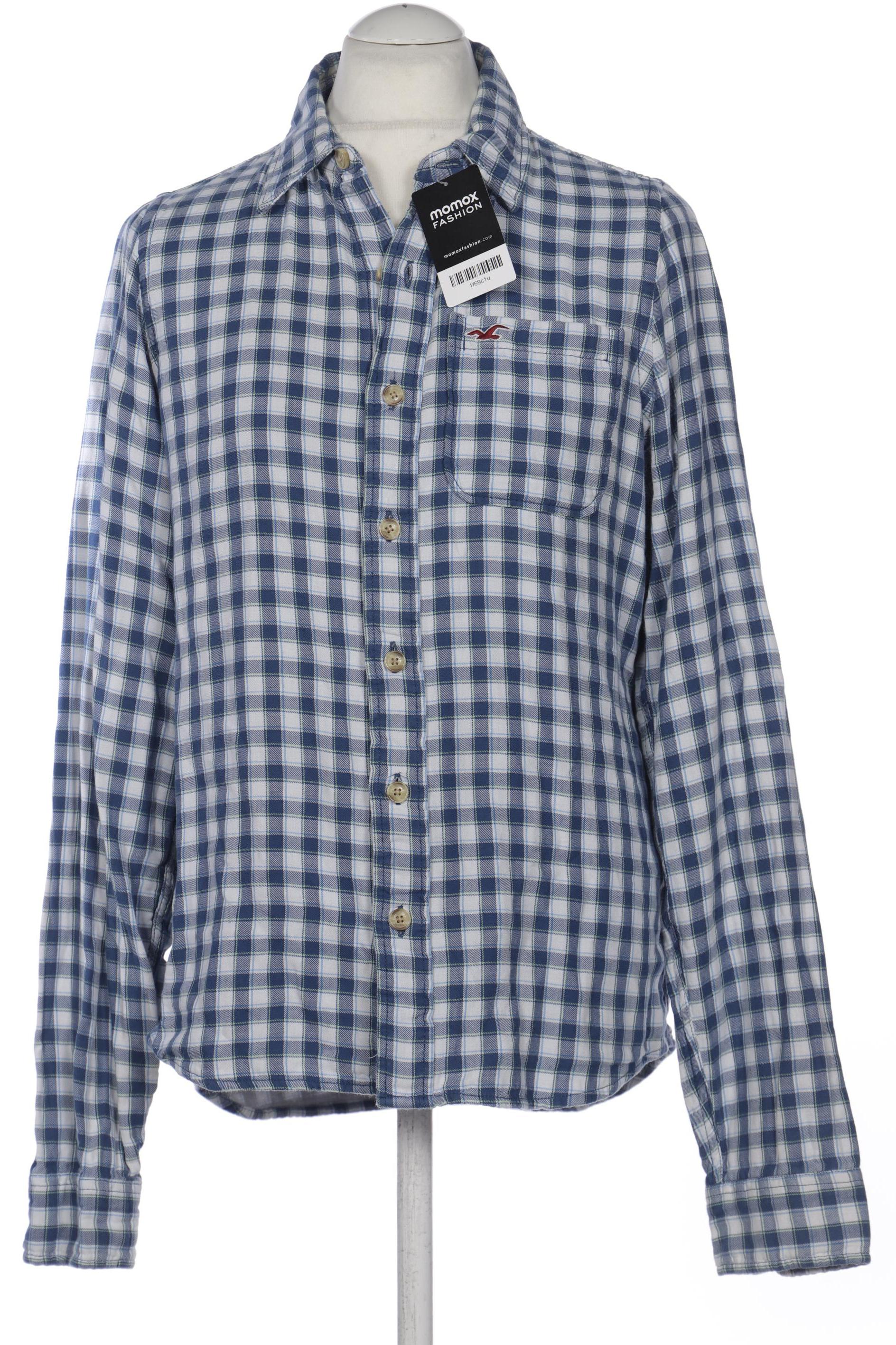 

Hollister Herren Hemd, blau, Gr. 52
