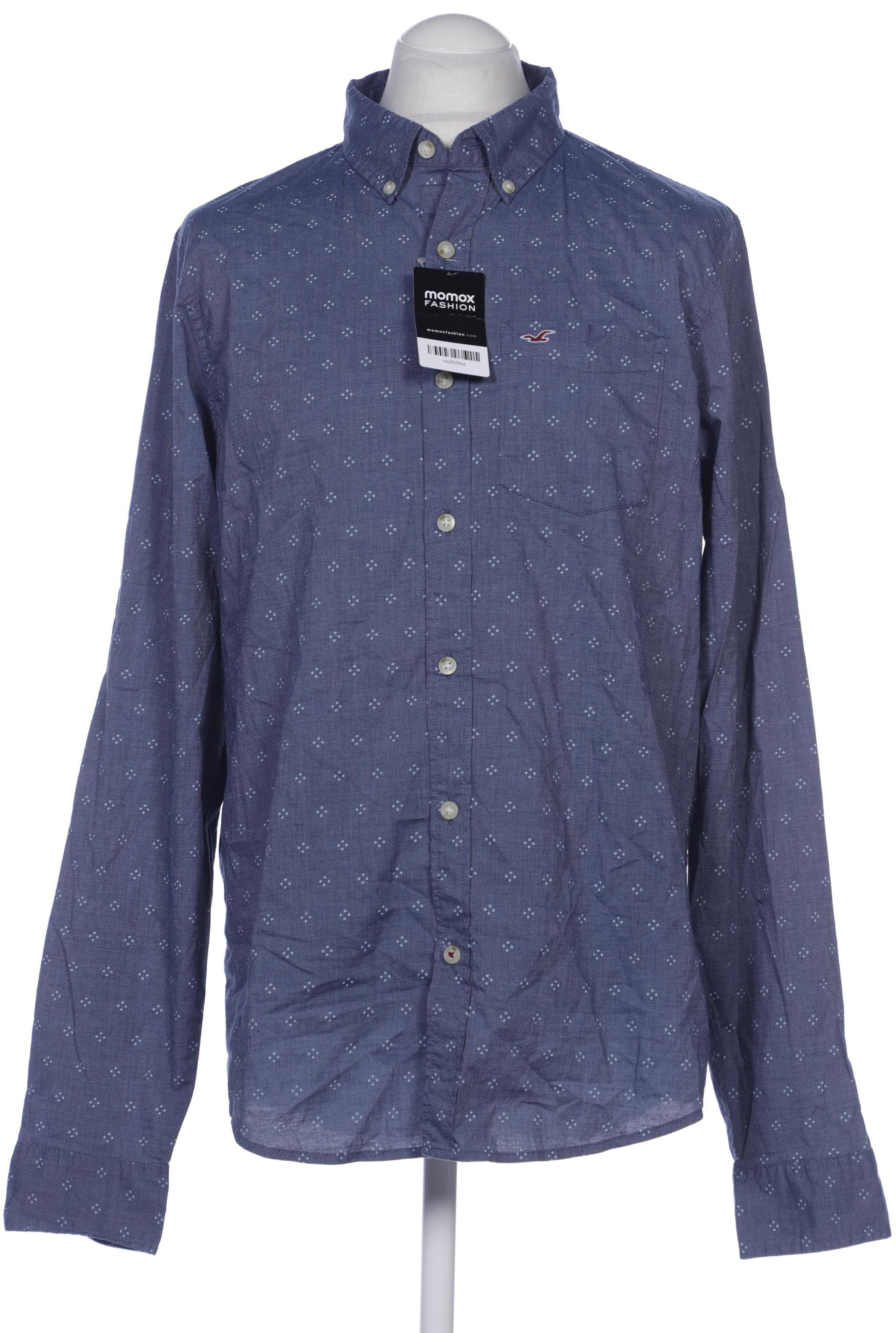 

Hollister Herren Hemd, blau, Gr. 54
