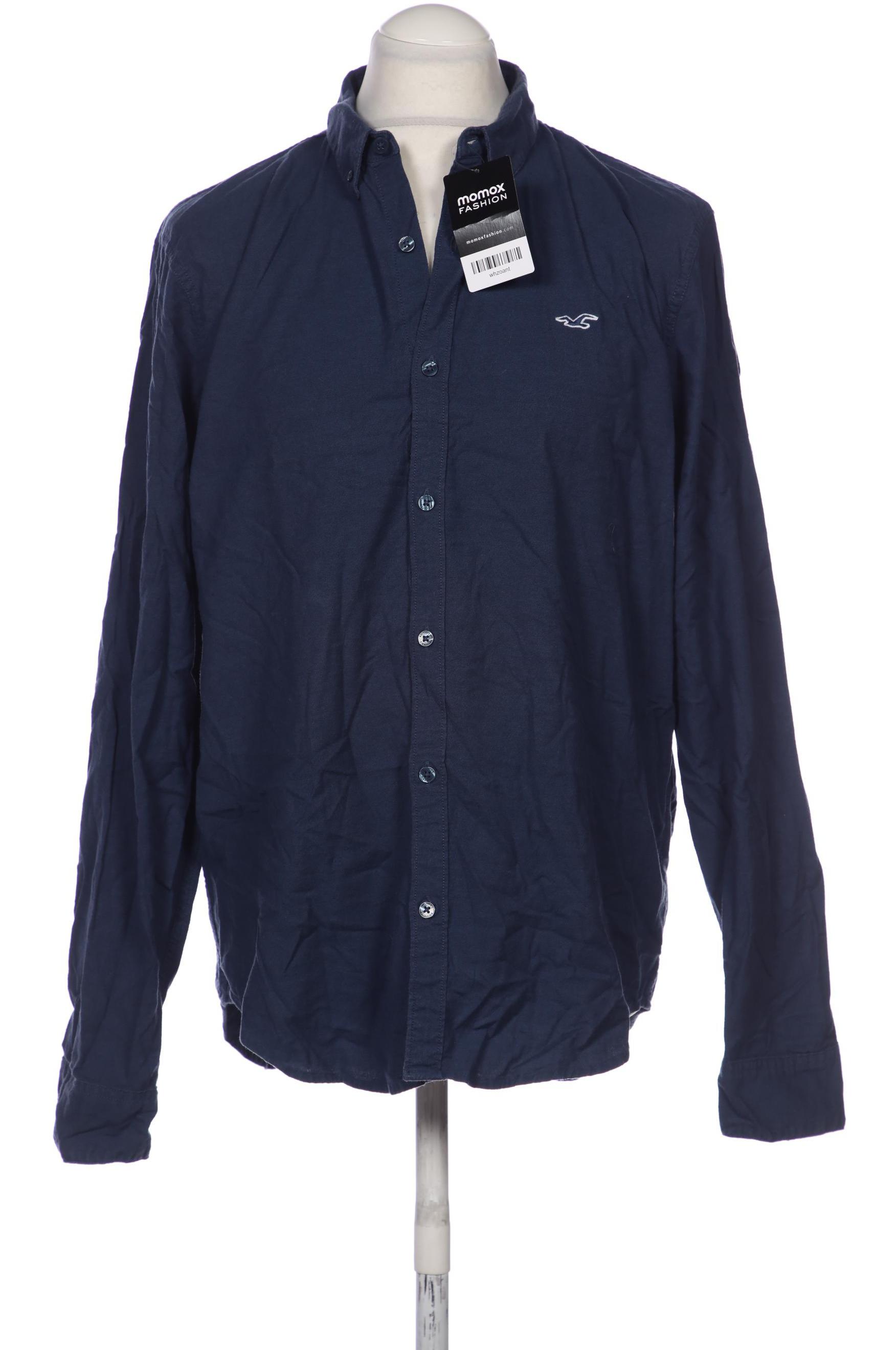 

Hollister Herren Hemd, marineblau