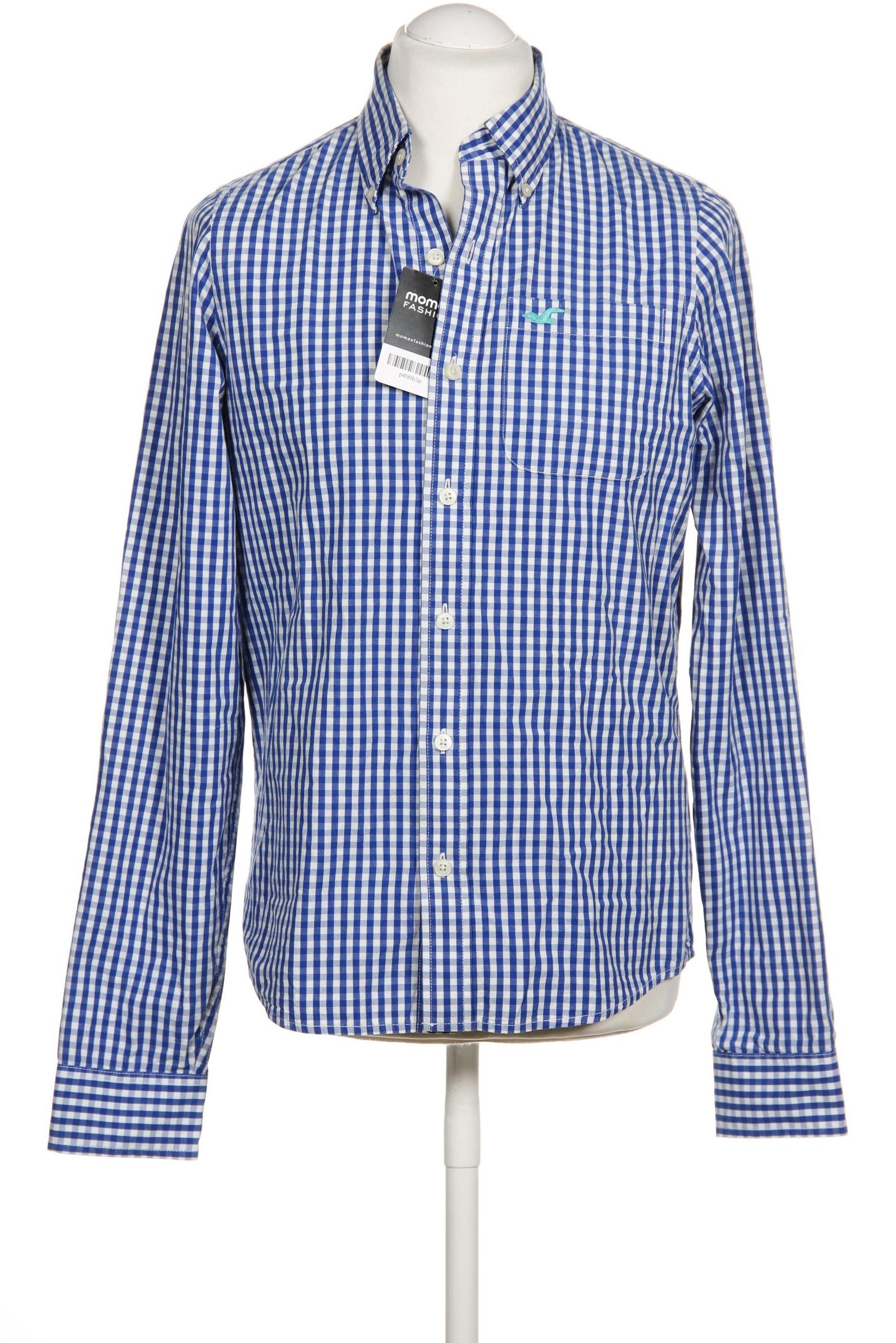 

Hollister Herren Hemd, blau, Gr. 52