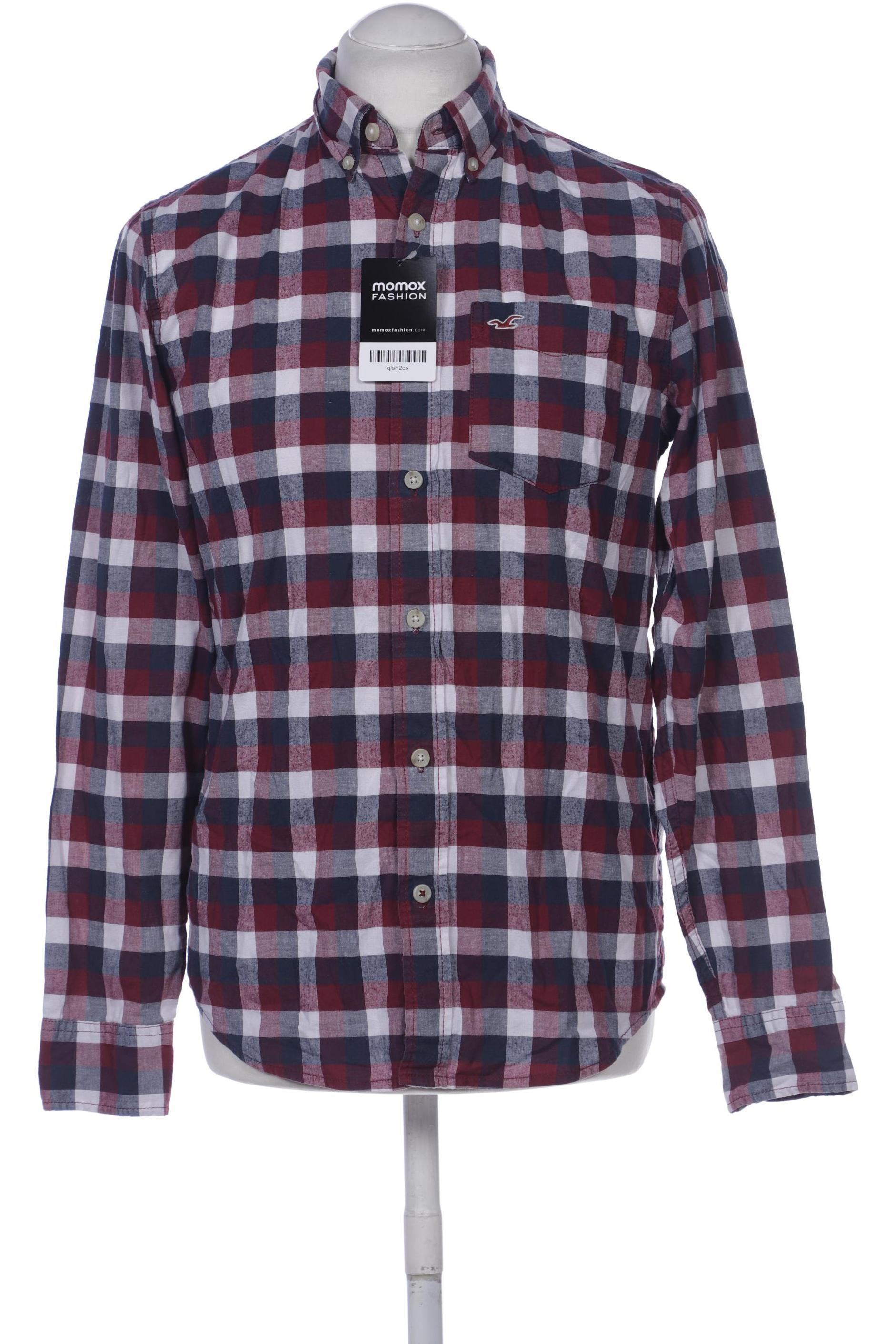 

Hollister Herren Hemd, bordeaux, Gr. 46