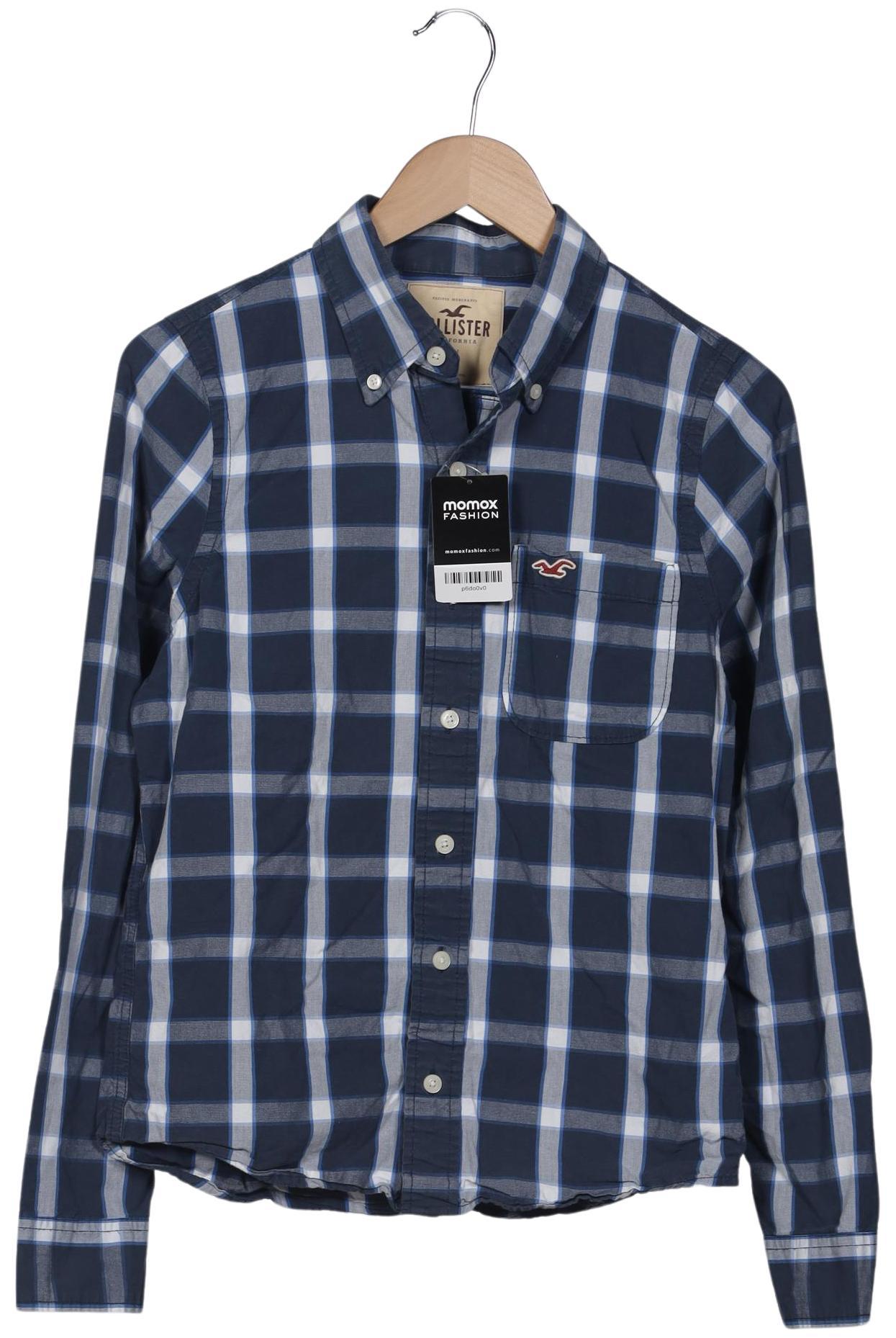 

Hollister Herren Hemd, marineblau, Gr. 46
