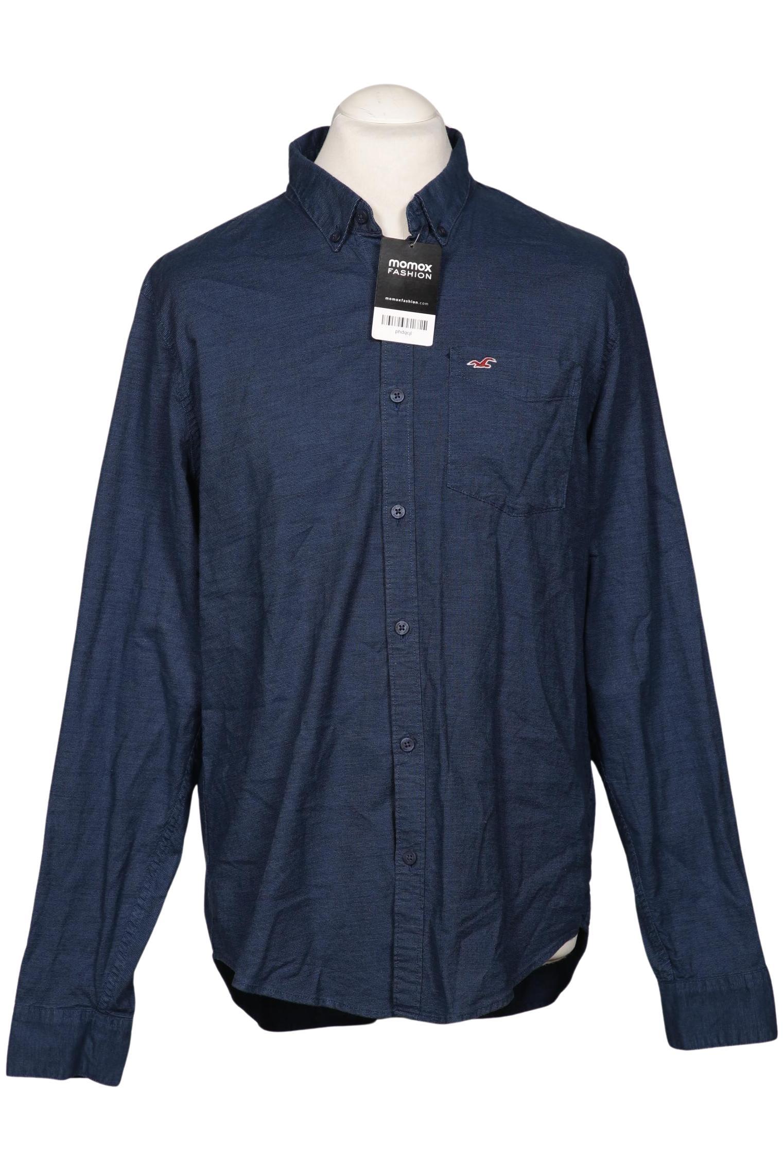 

Hollister Herren Hemd, marineblau, Gr. 52