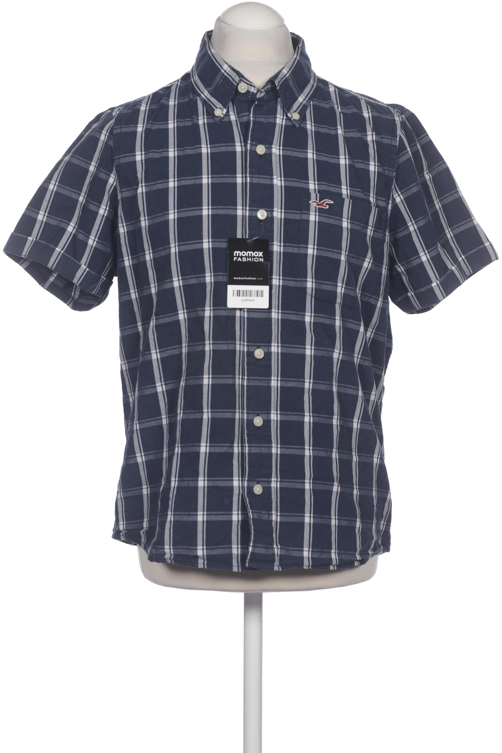 

Hollister Herren Hemd, marineblau, Gr. 54