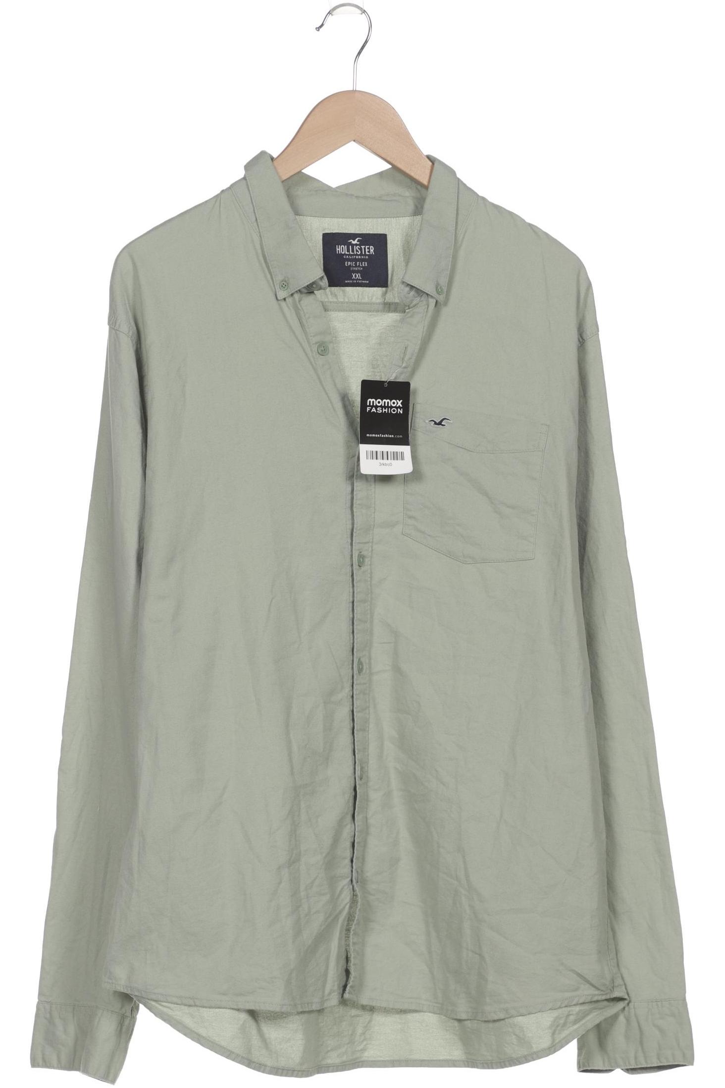 

Hollister Herren Hemd, hellgrün, Gr. 56