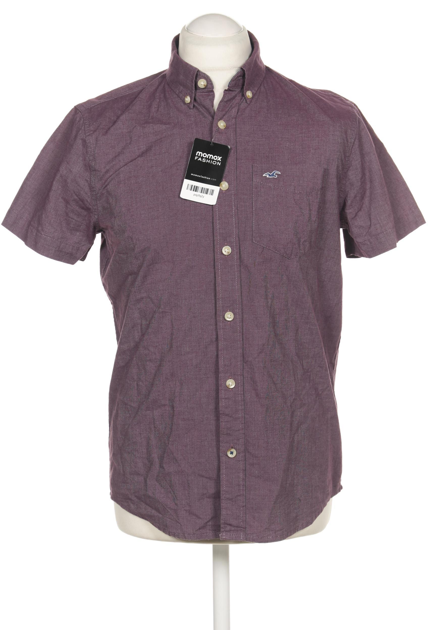 

Hollister Herren Hemd, bordeaux, Gr. 46
