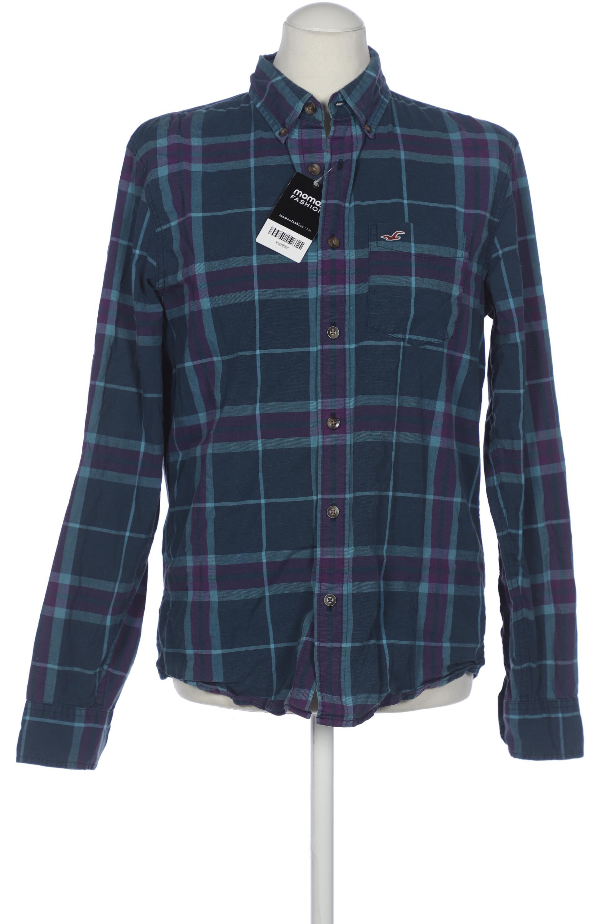 

Hollister Herren Hemd, blau, Gr. 48