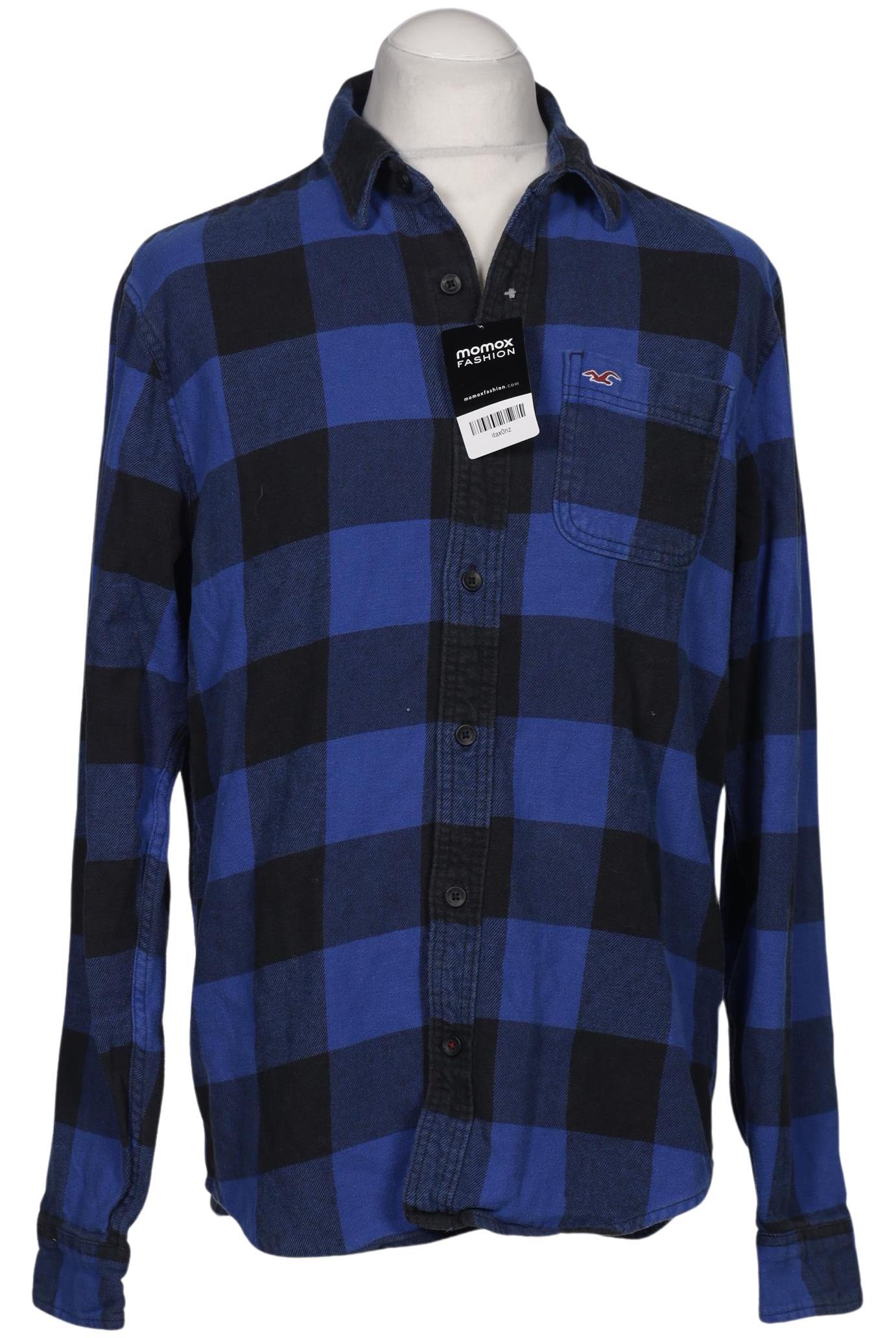 

Hollister Herren Hemd, blau, Gr. 52