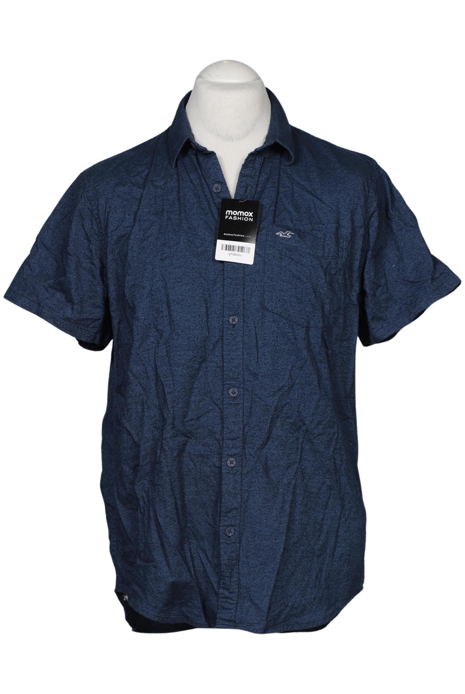 

Hollister Herren Hemd, marineblau, Gr. 52