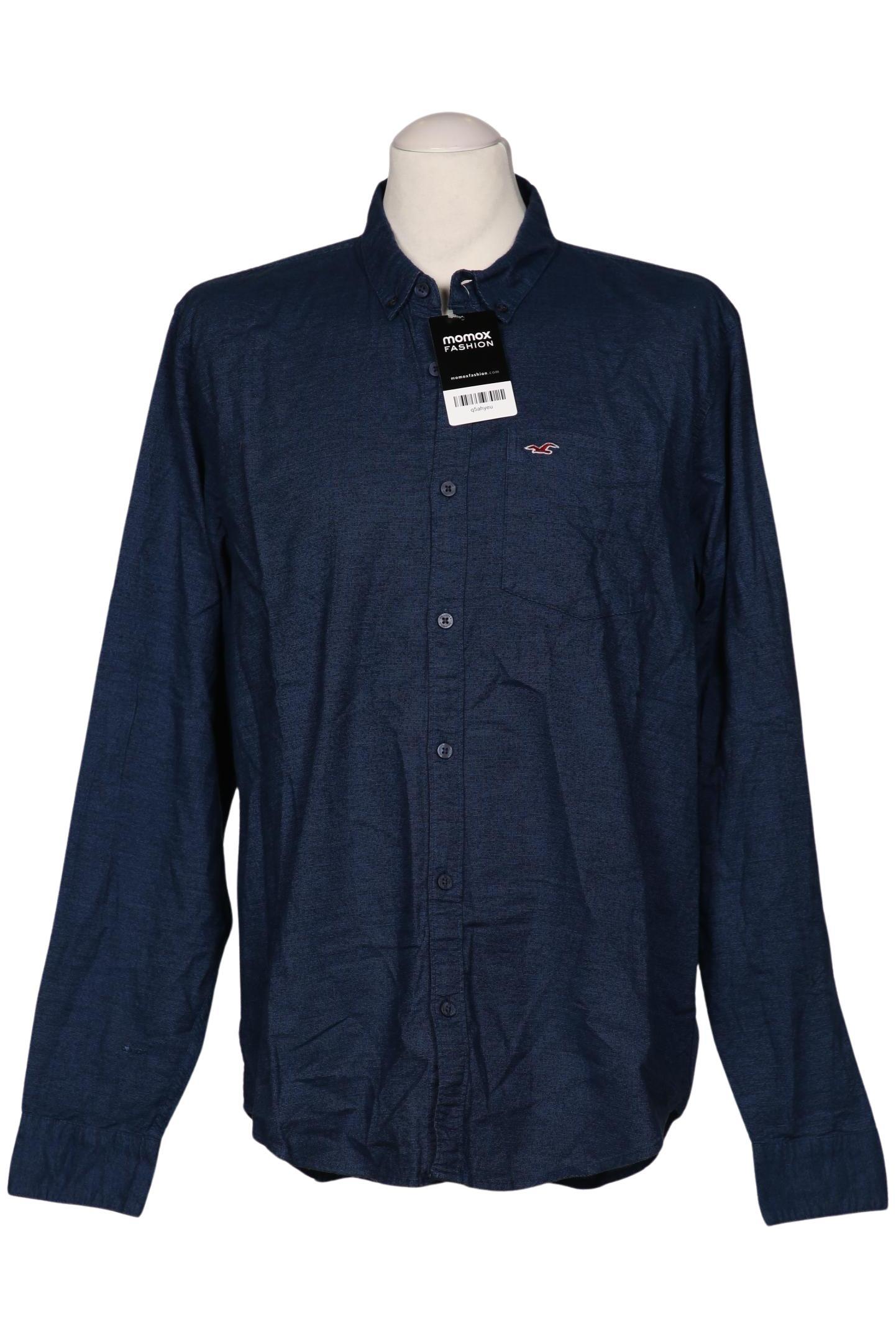 

Hollister Herren Hemd, marineblau, Gr. 54