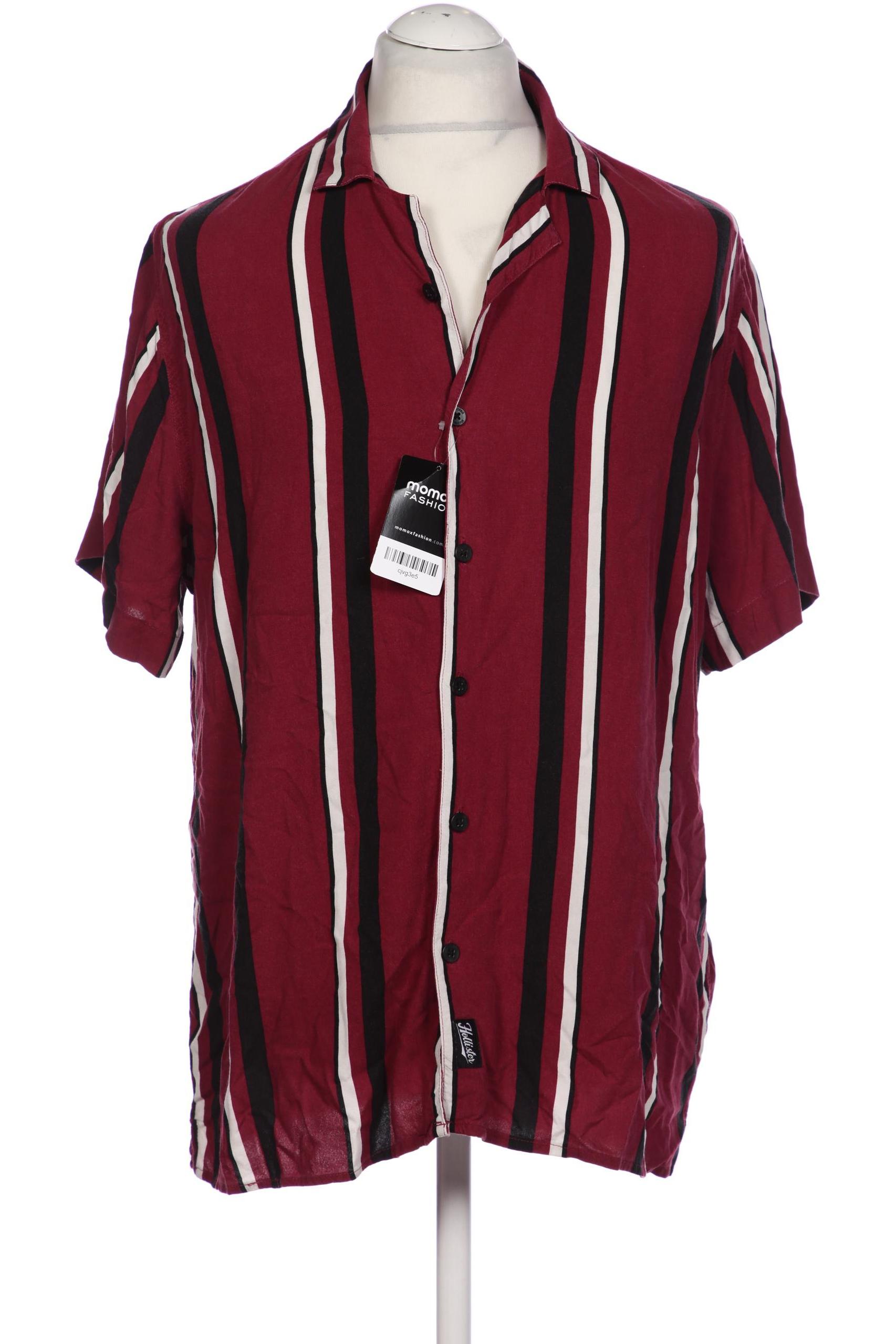 

Hollister Herren Hemd, bordeaux, Gr. 54