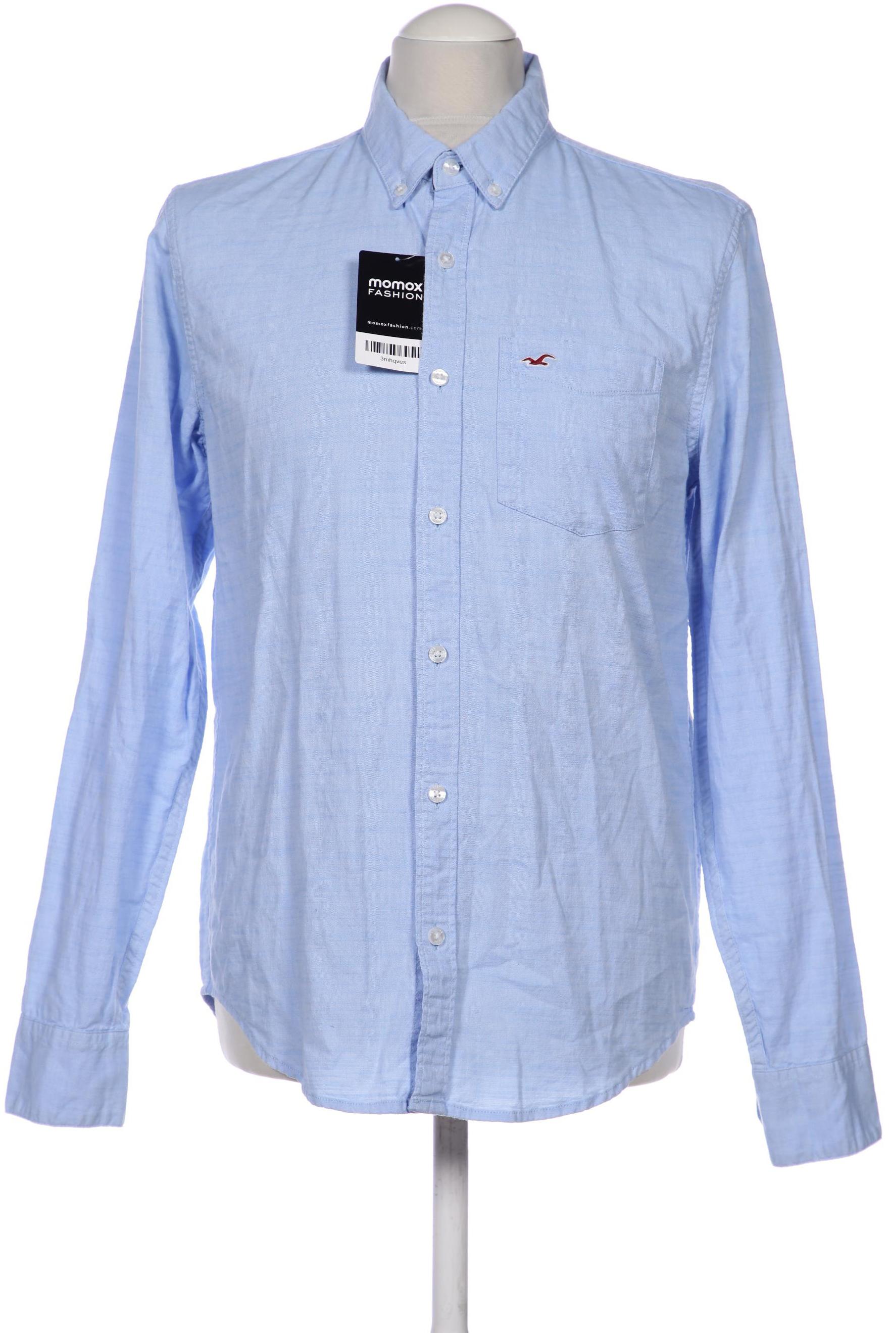 

Hollister Herren Hemd, hellblau, Gr. 46