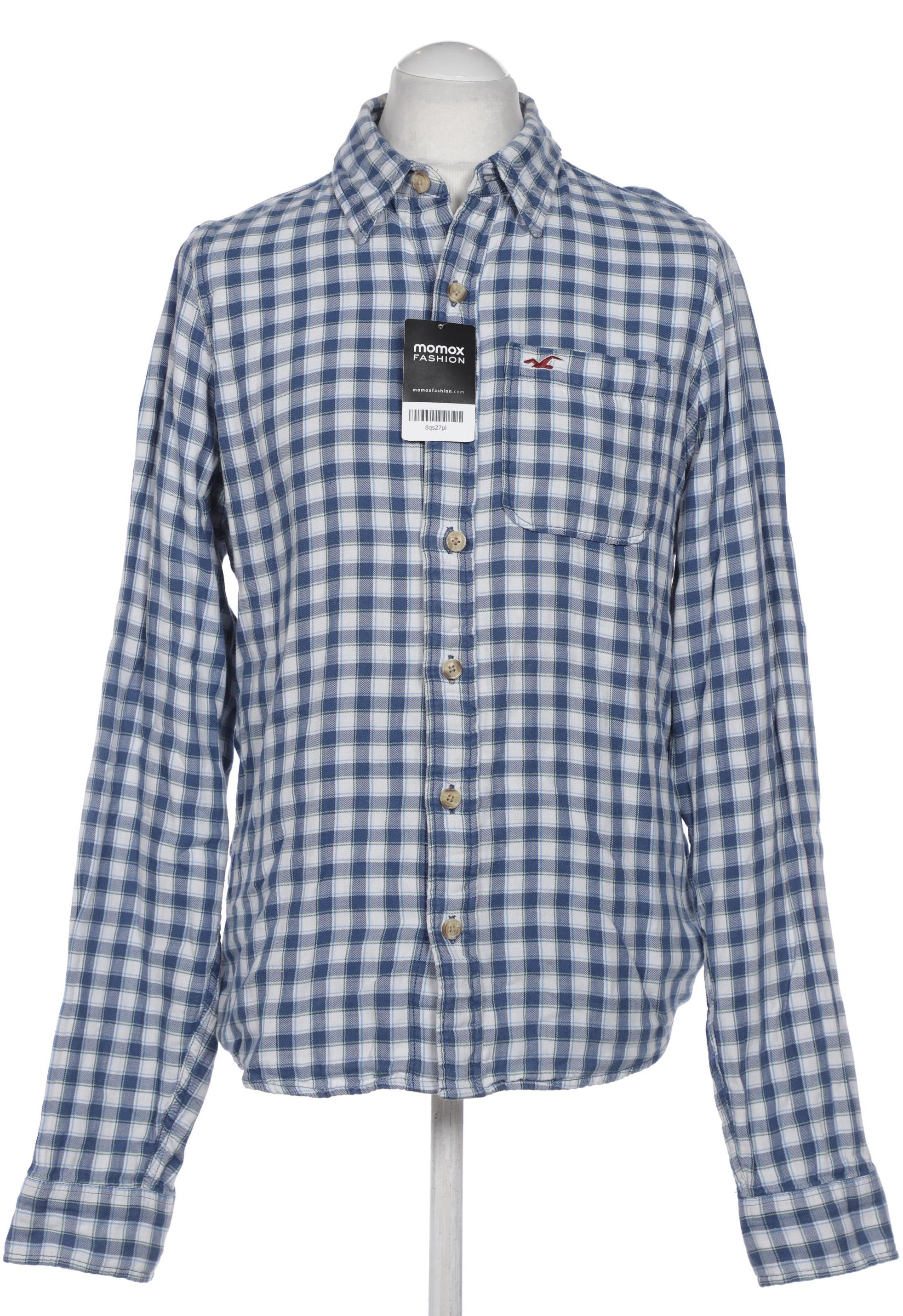 

Hollister Herren Hemd, blau