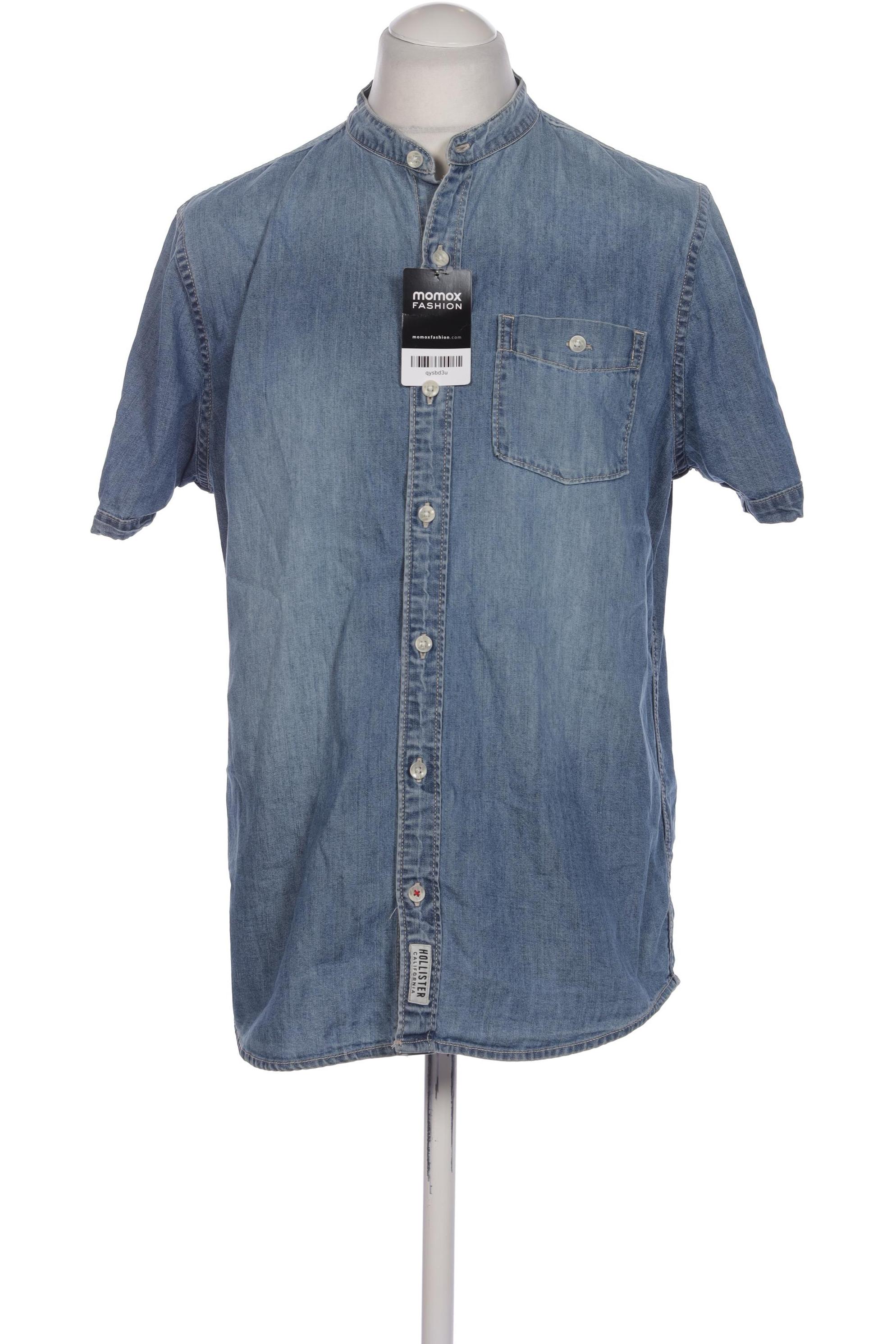 

Hollister Herren Hemd, blau, Gr. 52