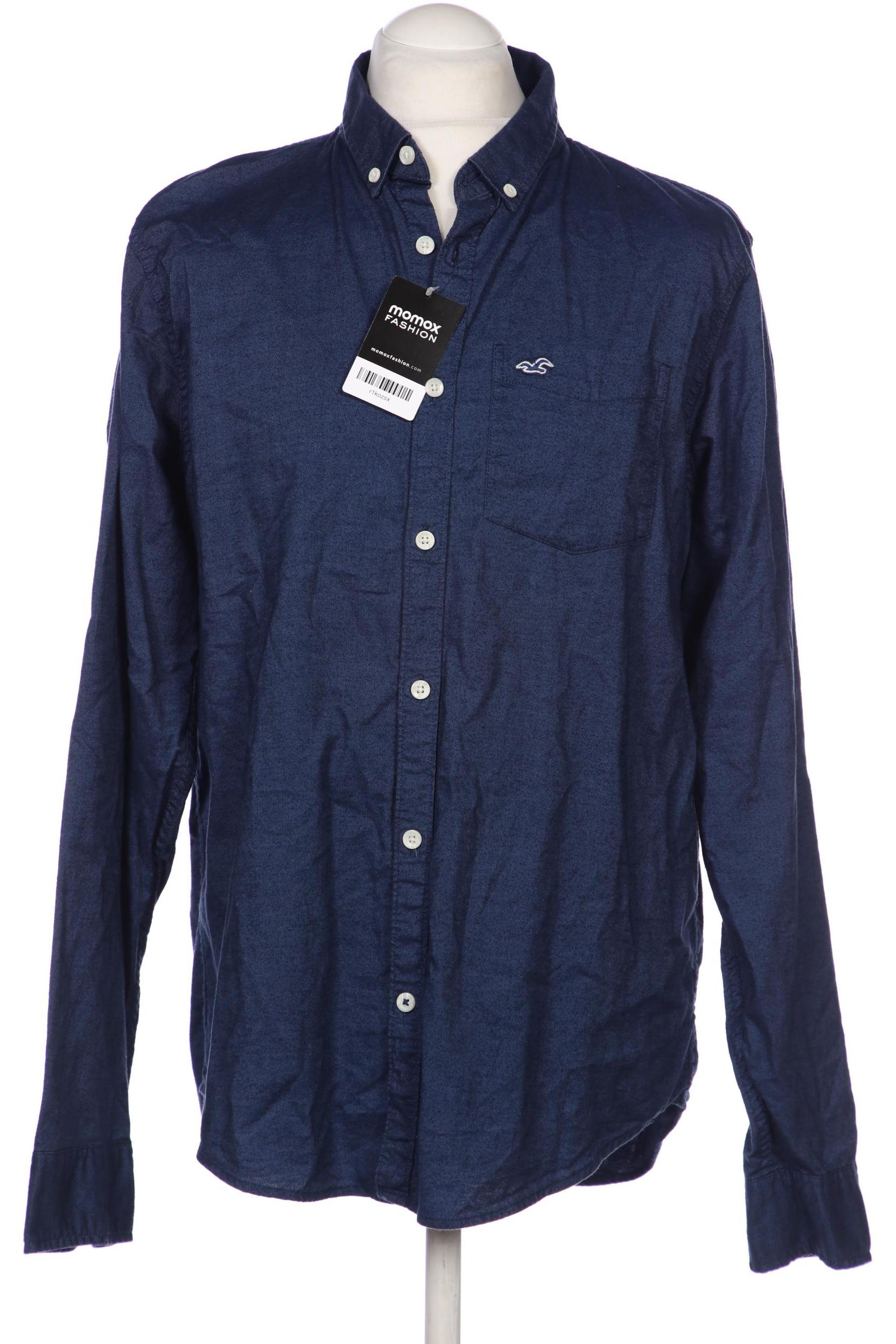 

Hollister Herren Hemd, marineblau