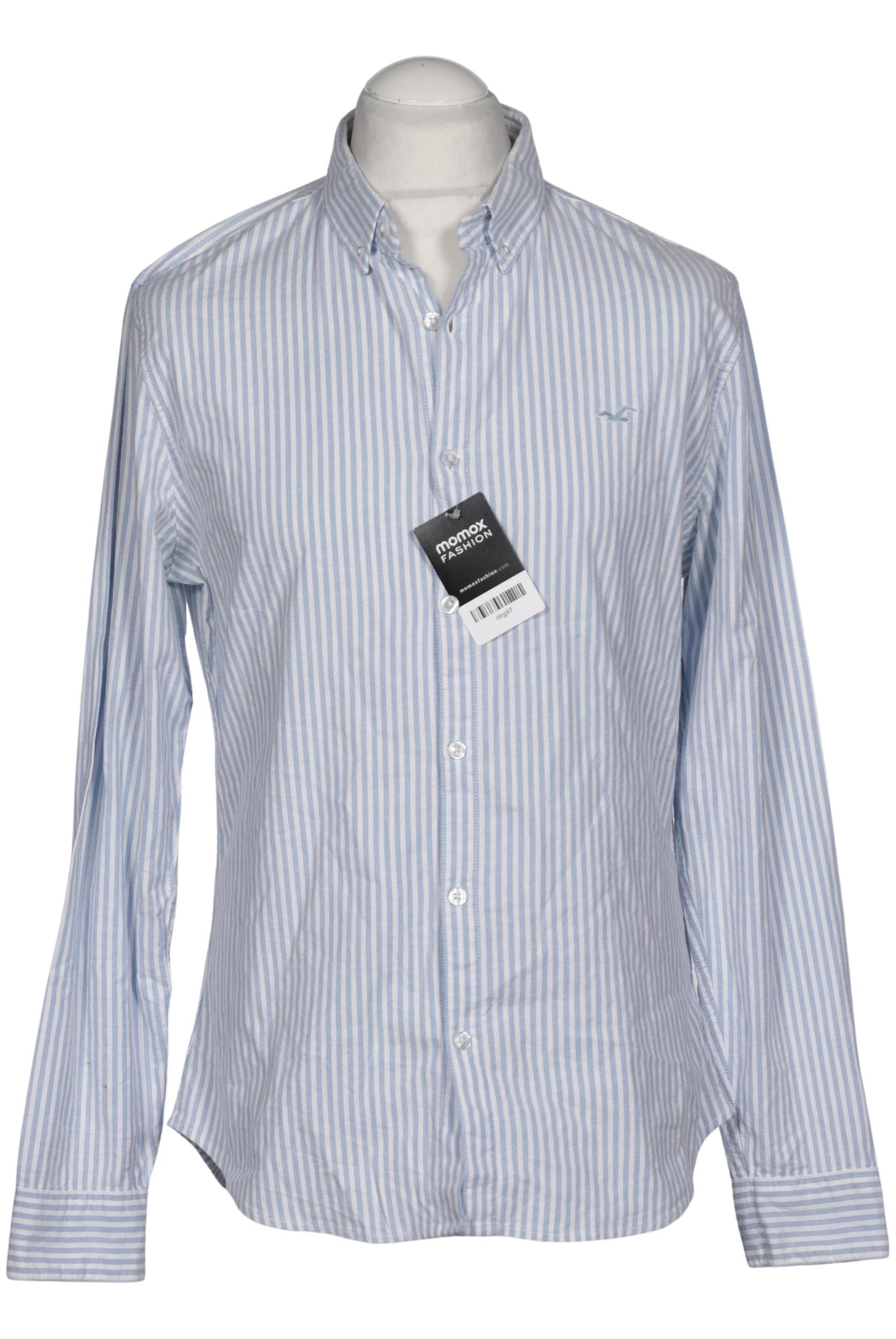 

Hollister Herren Hemd, hellblau, Gr. 48