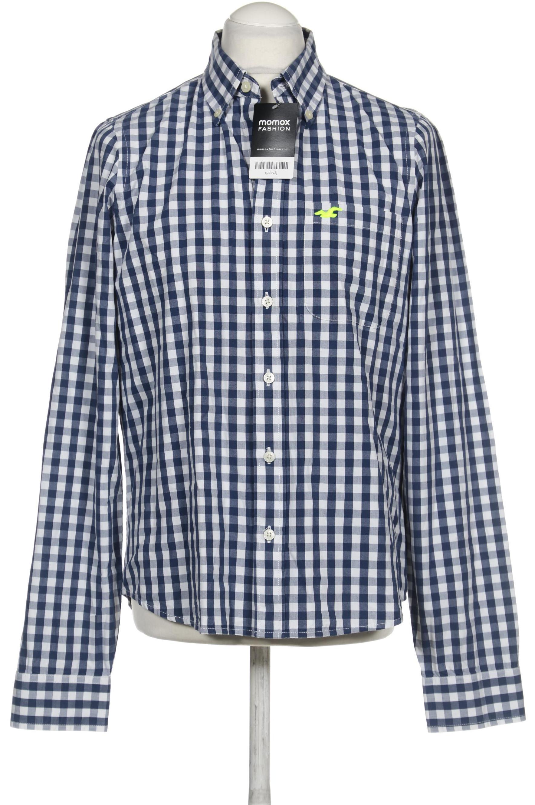 

Hollister Herren Hemd, blau