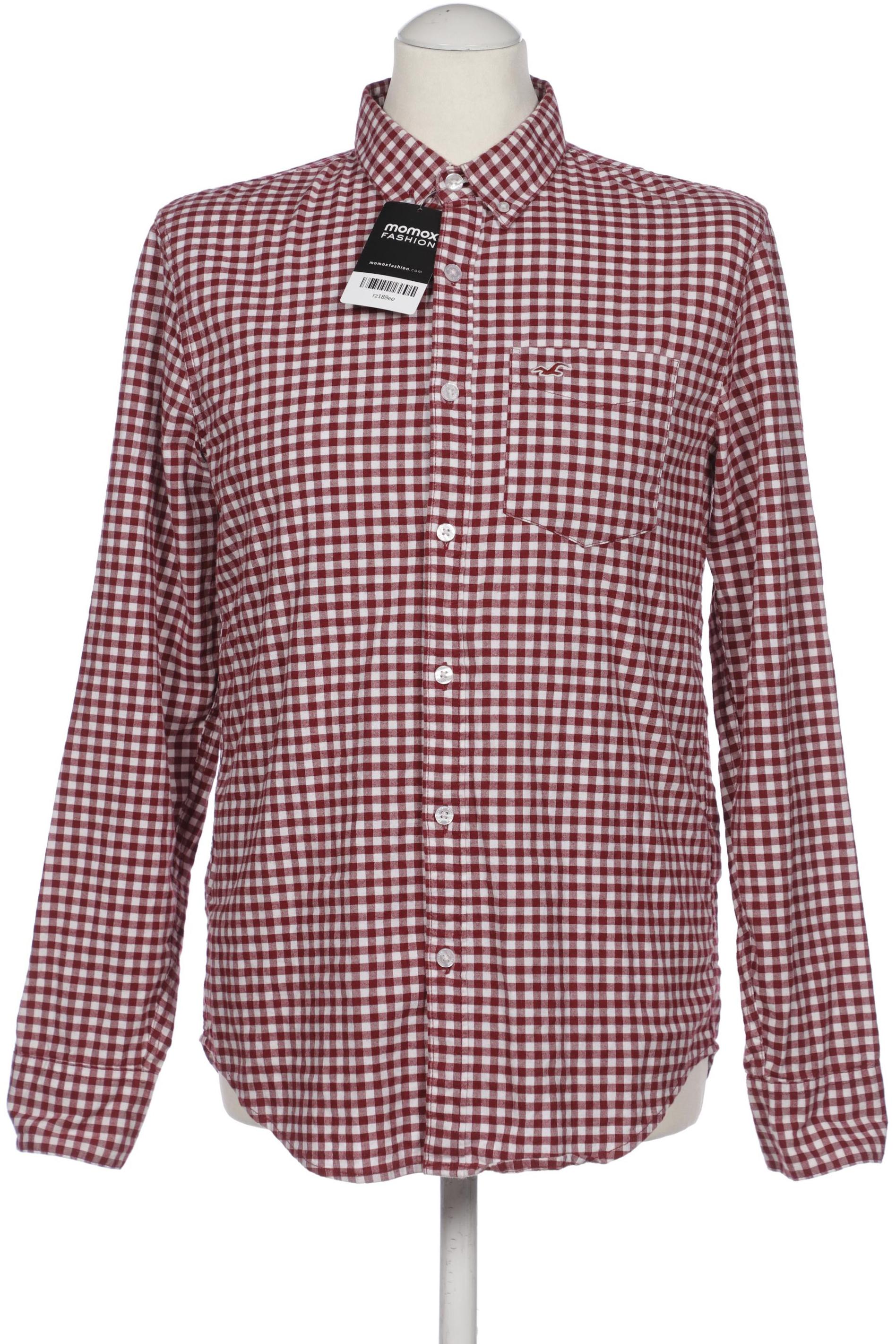 

Hollister Herren Hemd, bordeaux