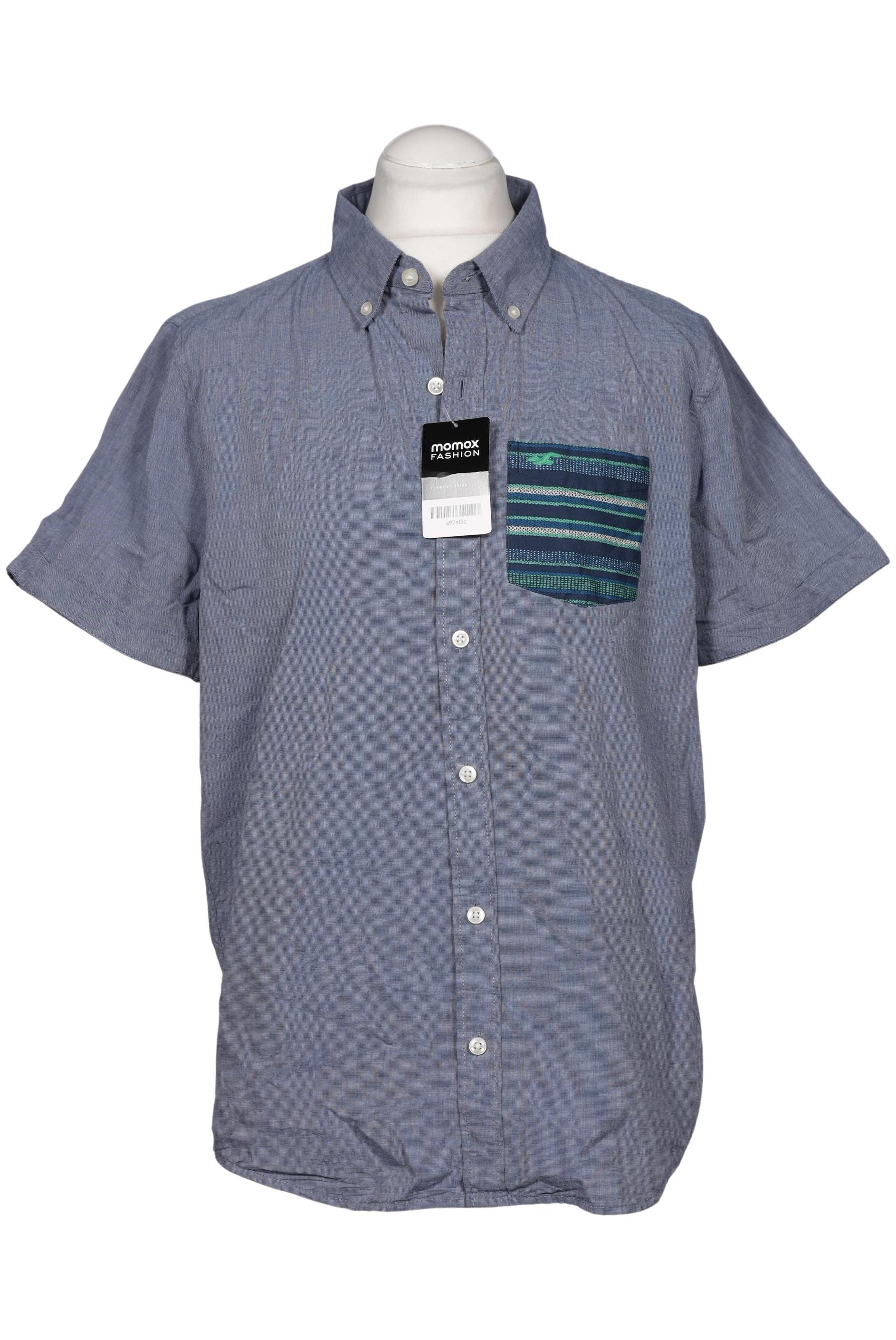 

Hollister Herren Hemd, blau, Gr. 54