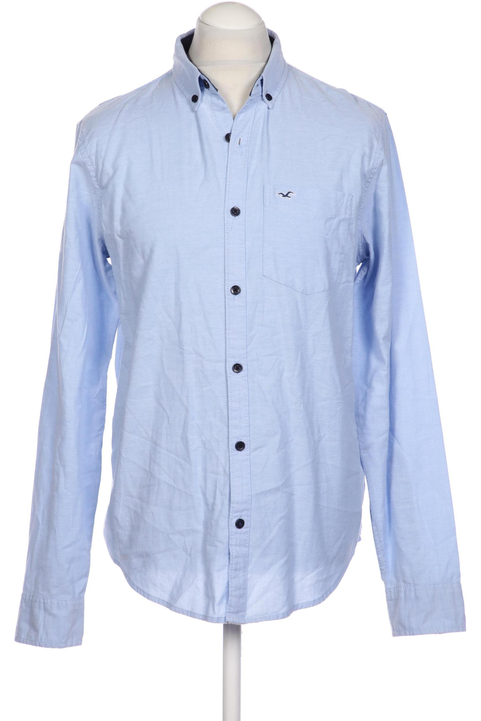 

Hollister Herren Hemd, hellblau, Gr. 52