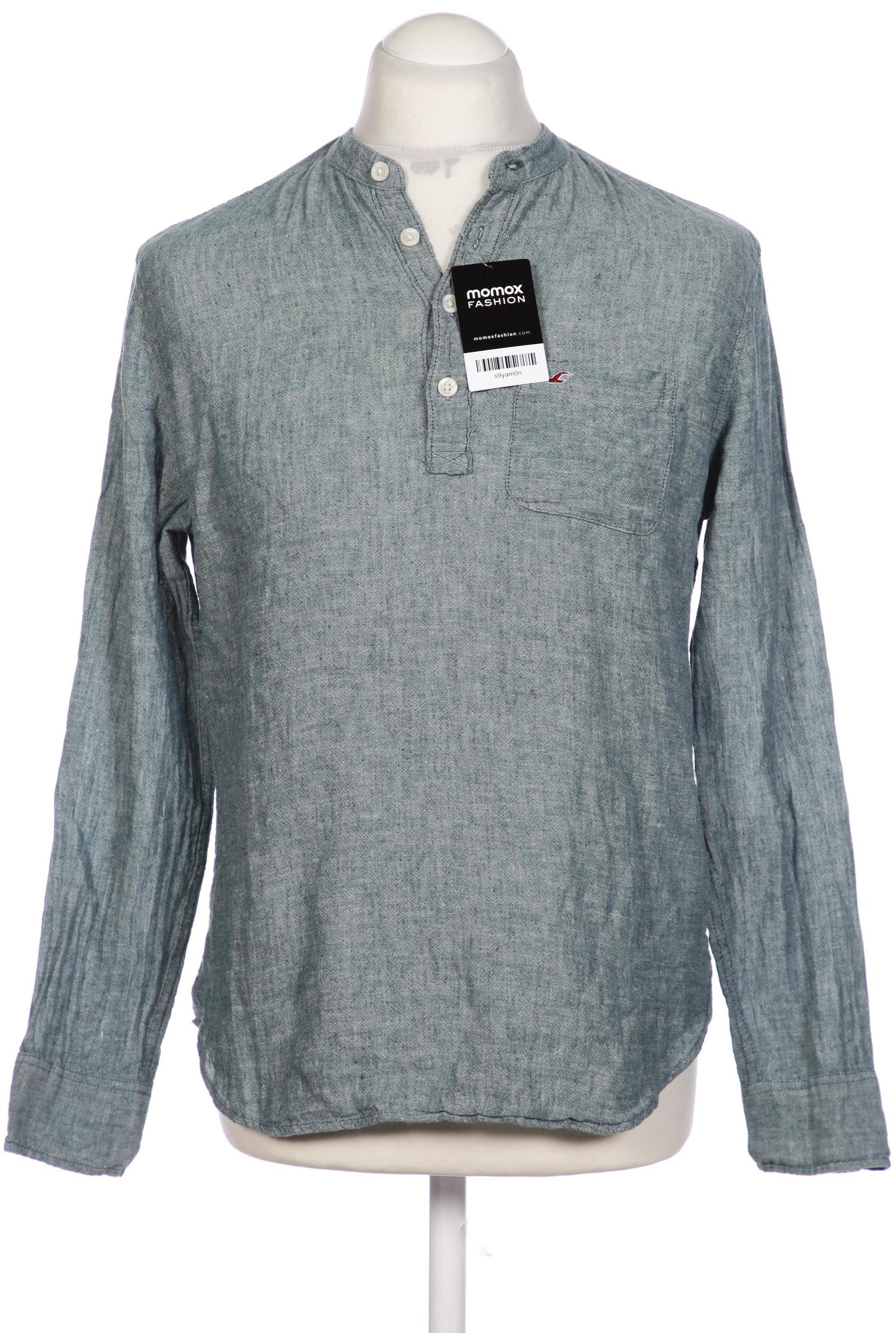 

Hollister Herren Hemd, türkis, Gr. 46