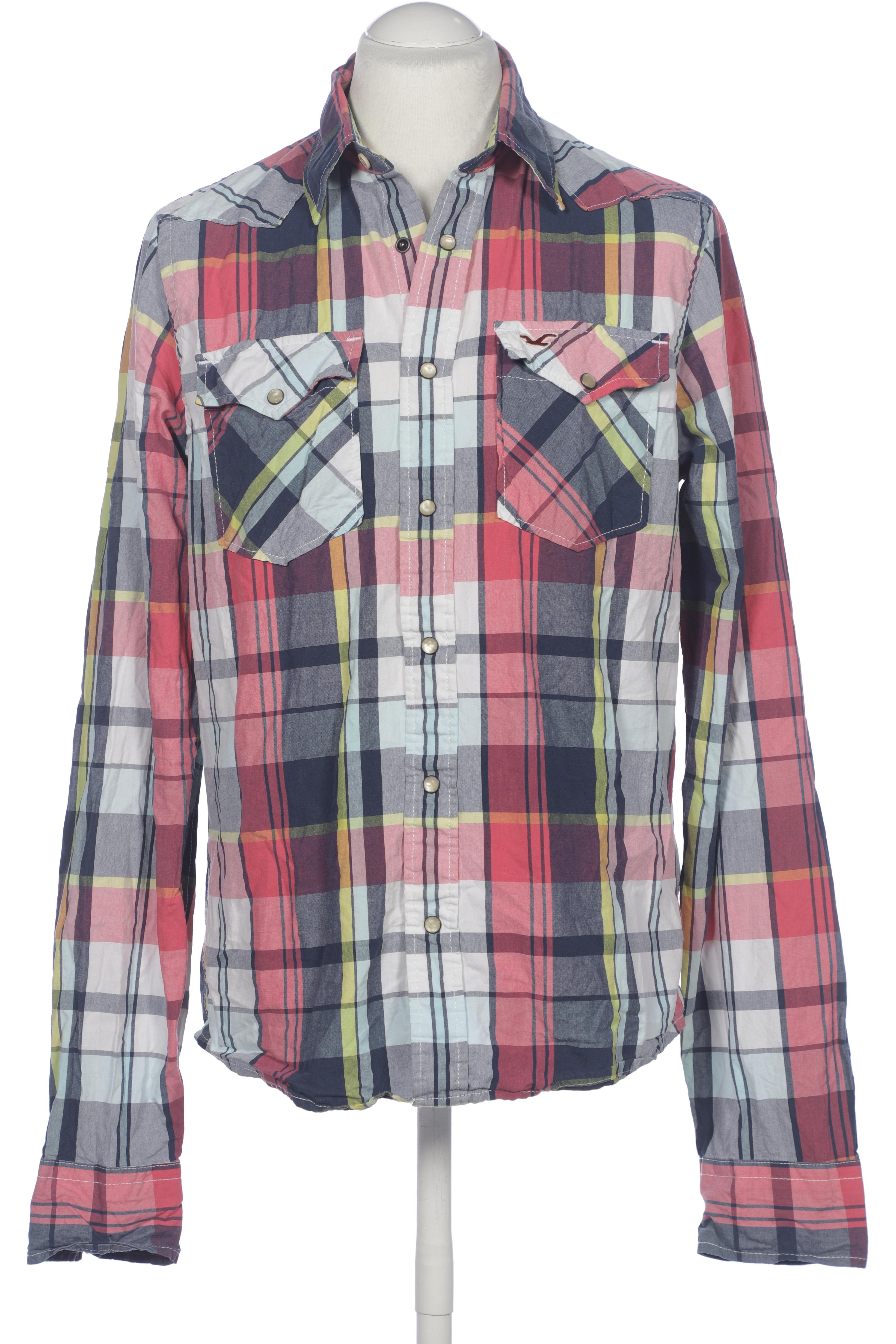 

Hollister Herren Hemd, marineblau, Gr. 54