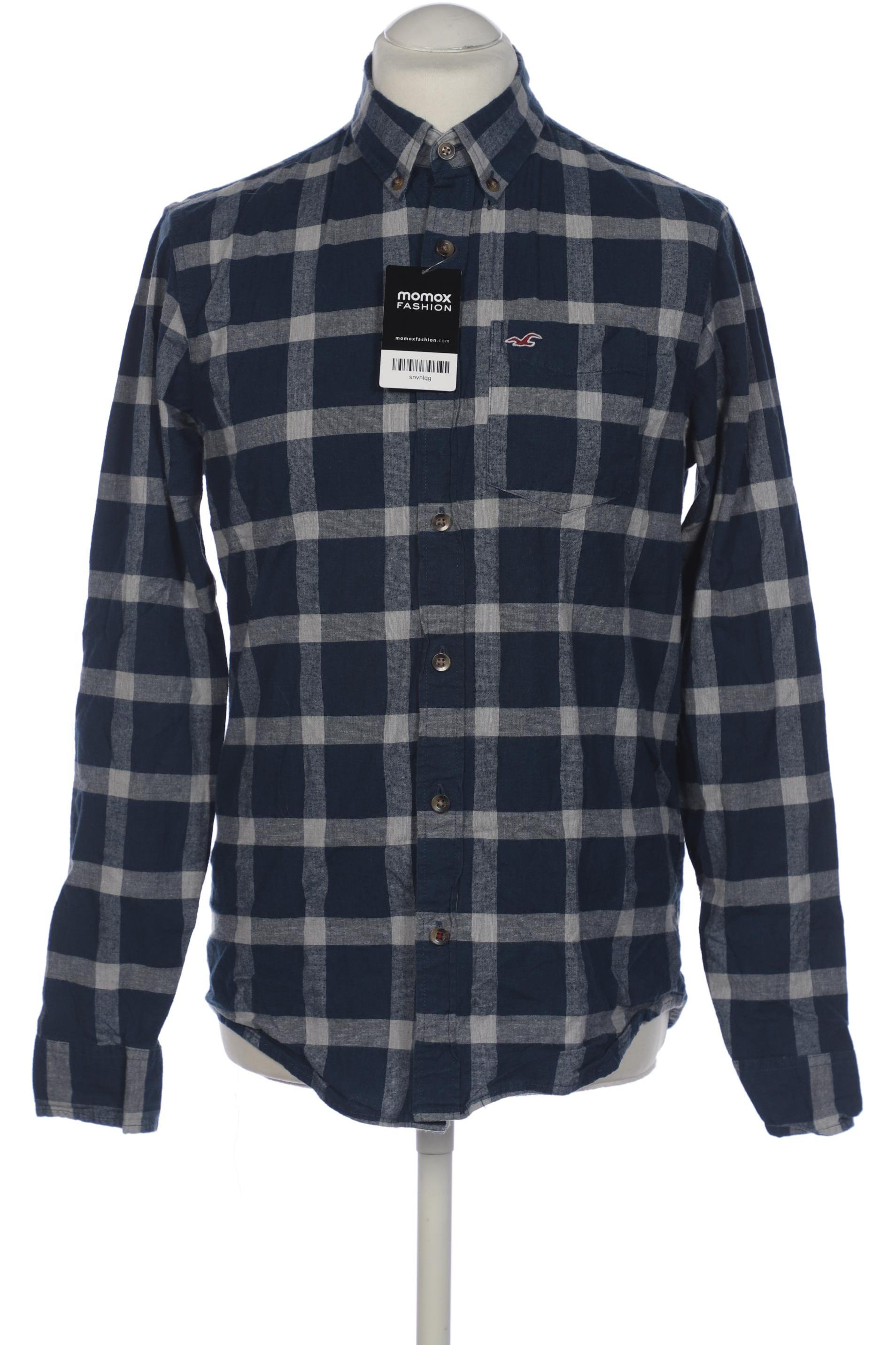 

Hollister Herren Hemd, marineblau, Gr. 48