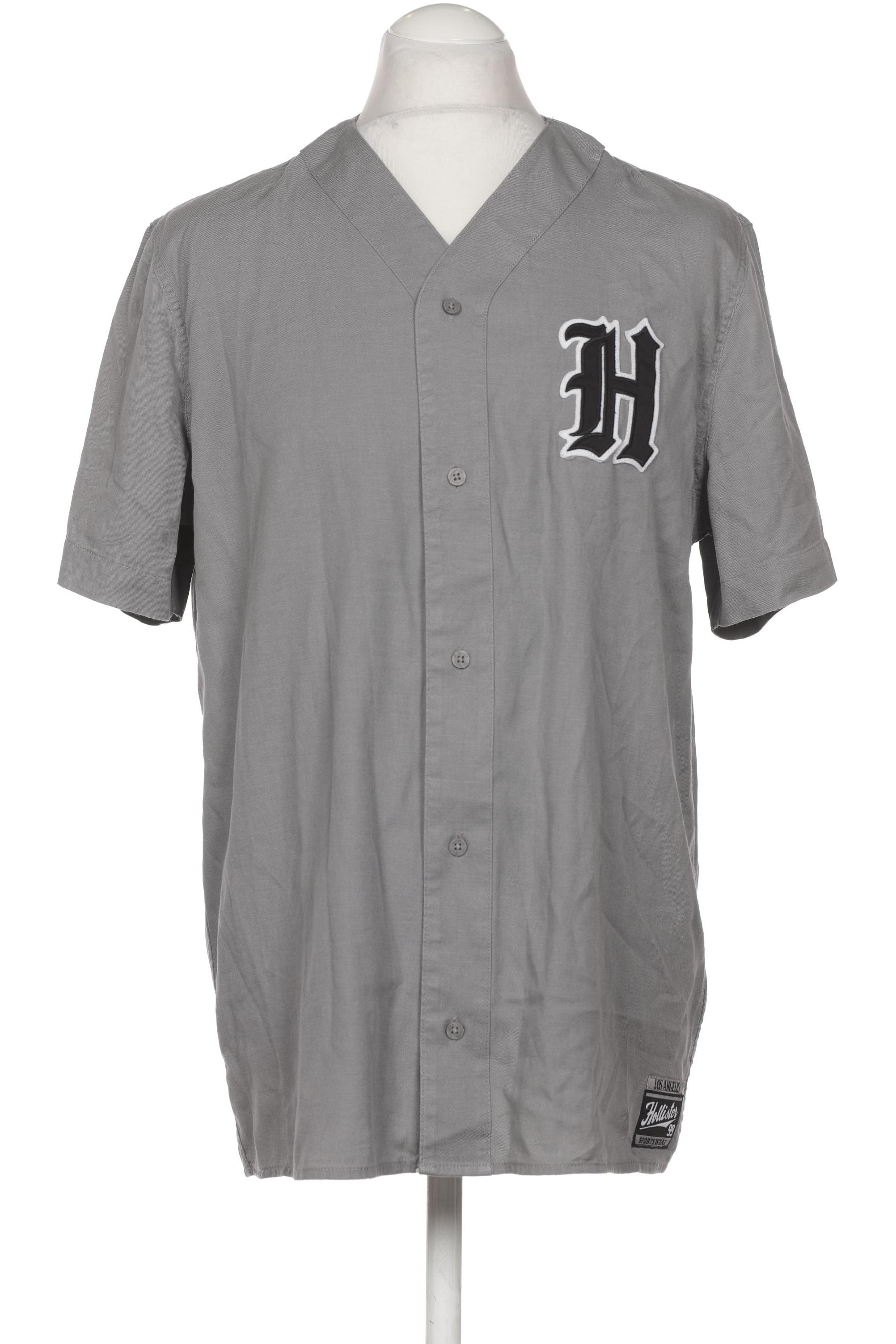 

Hollister Herren Hemd, grau, Gr. 52