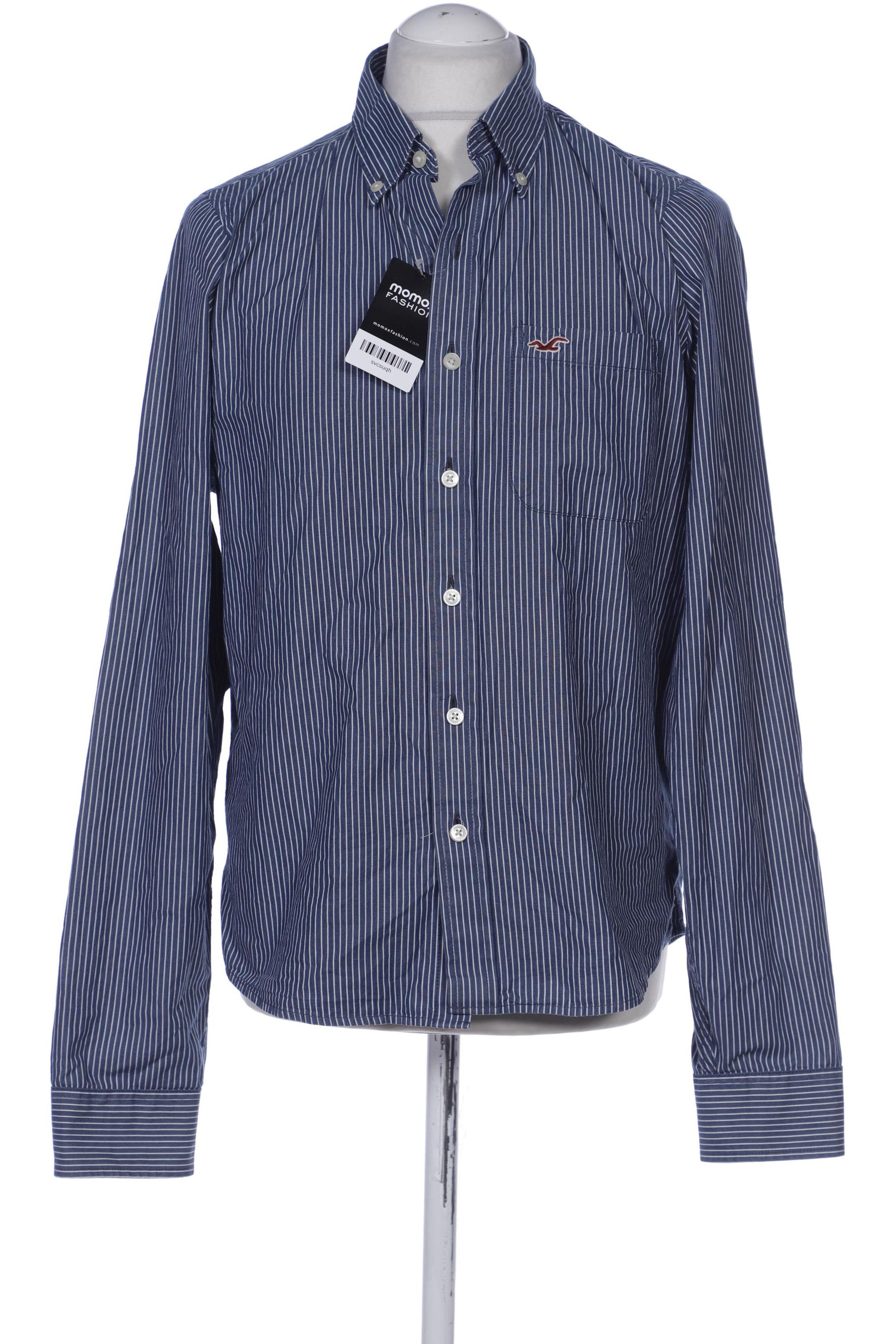 

Hollister Herren Hemd, marineblau, Gr. 54