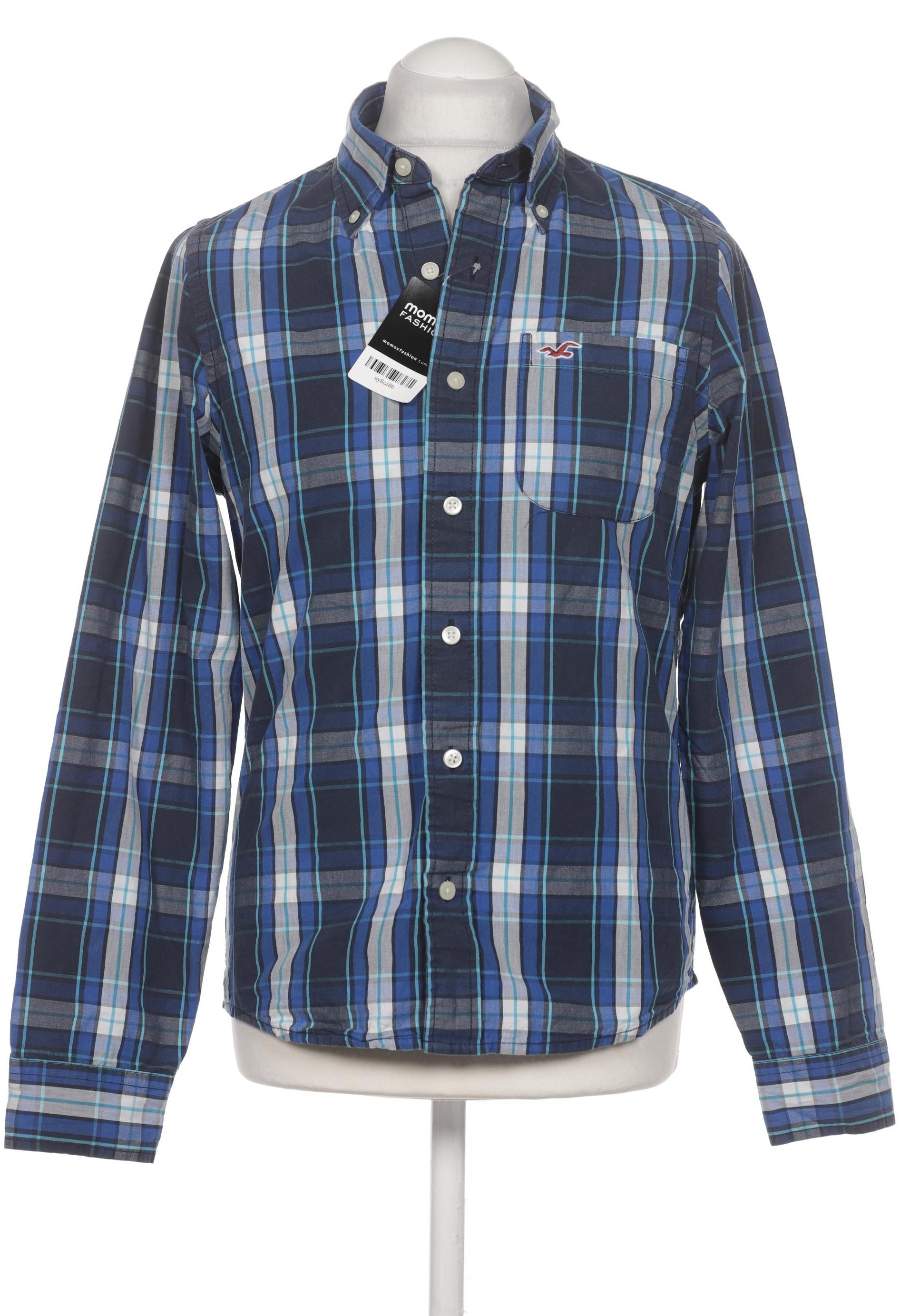 

Hollister Herren Hemd, marineblau, Gr. 48