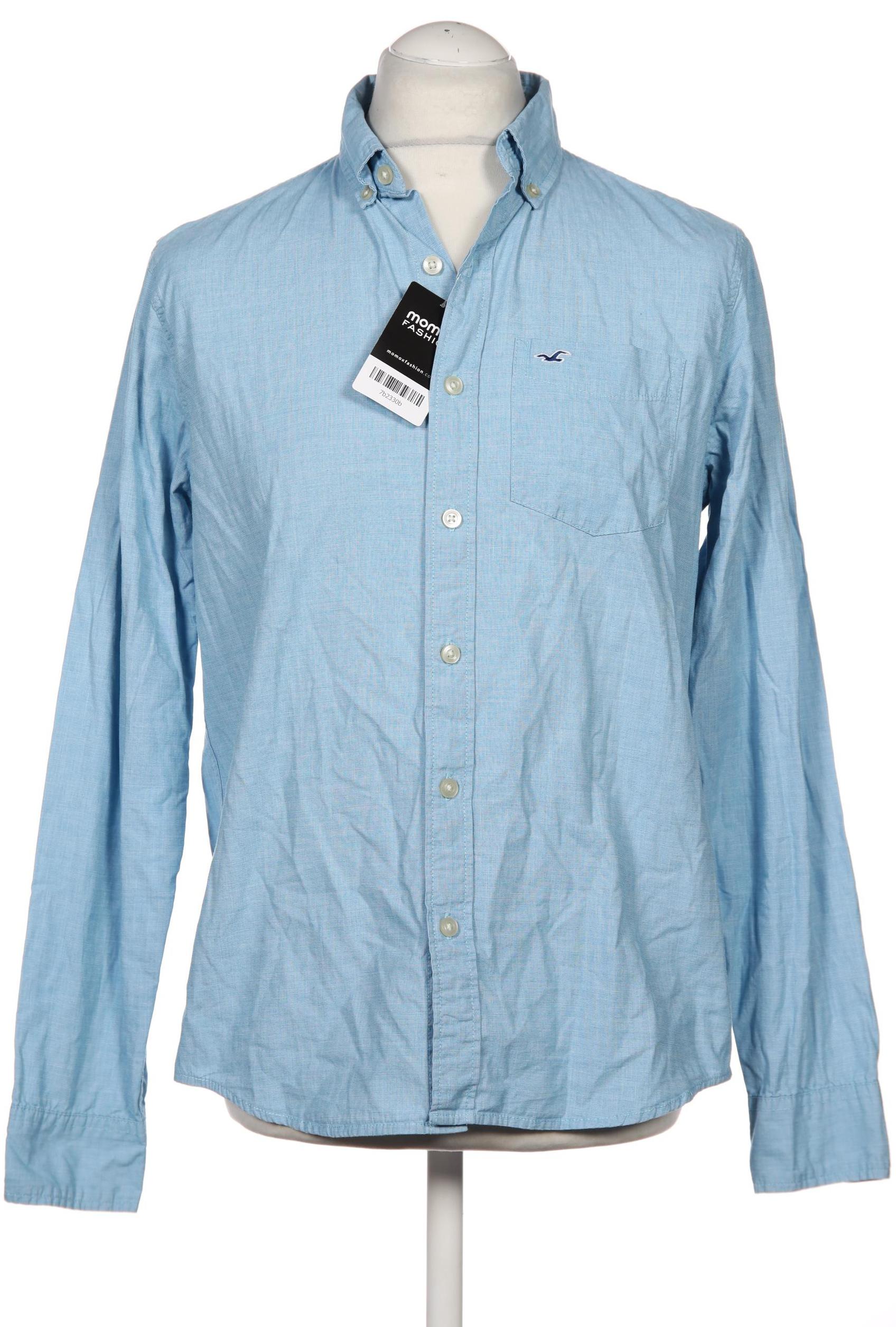 

Hollister Herren Hemd, blau, Gr. 52