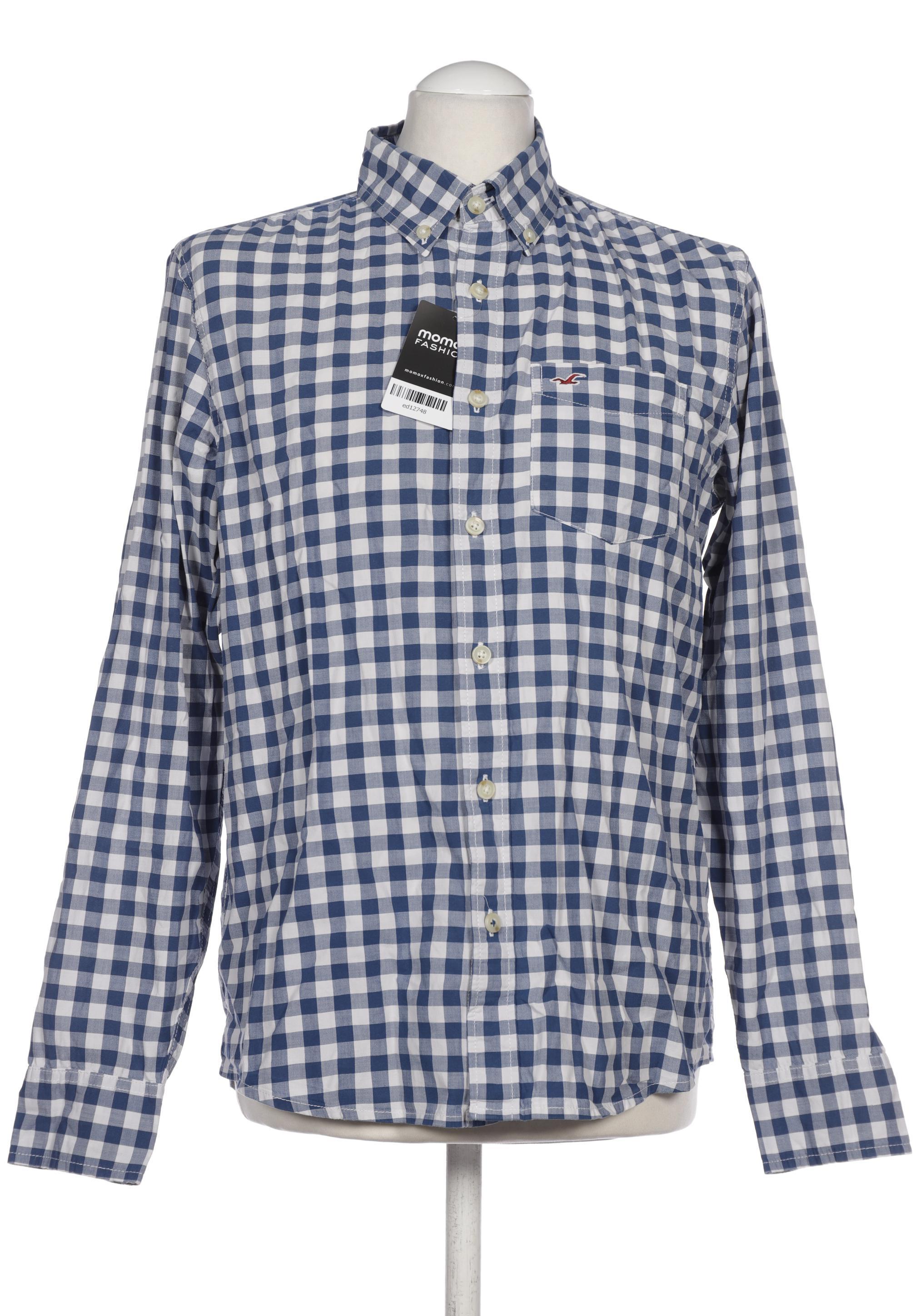 

Hollister Herren Hemd, blau