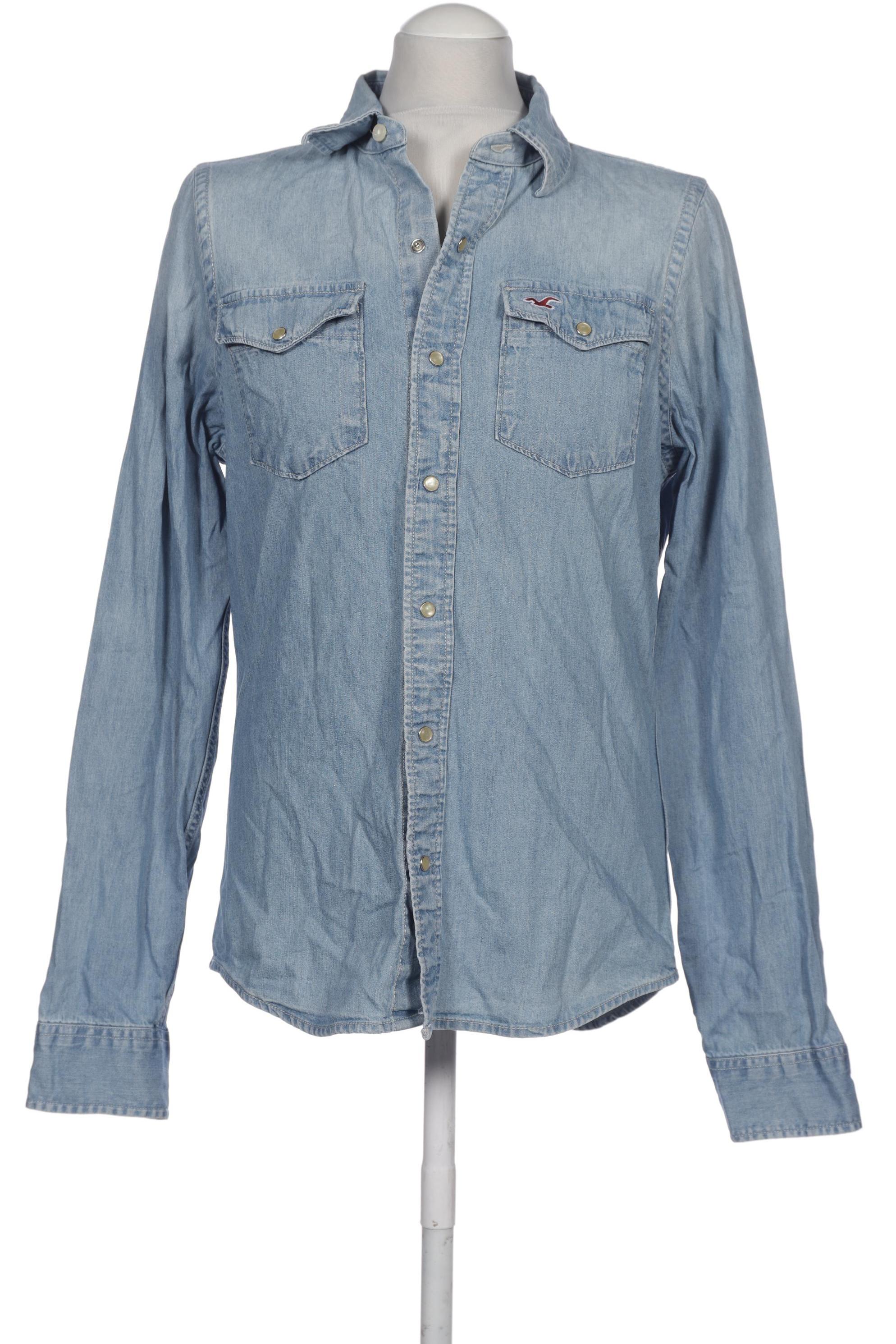 

Hollister Herren Hemd, blau