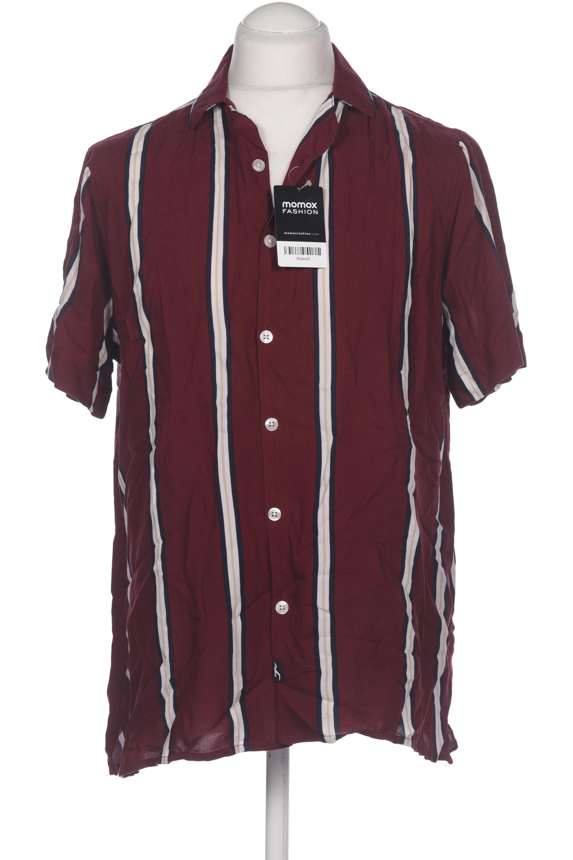 

Hollister Herren Hemd, bordeaux, Gr. 48