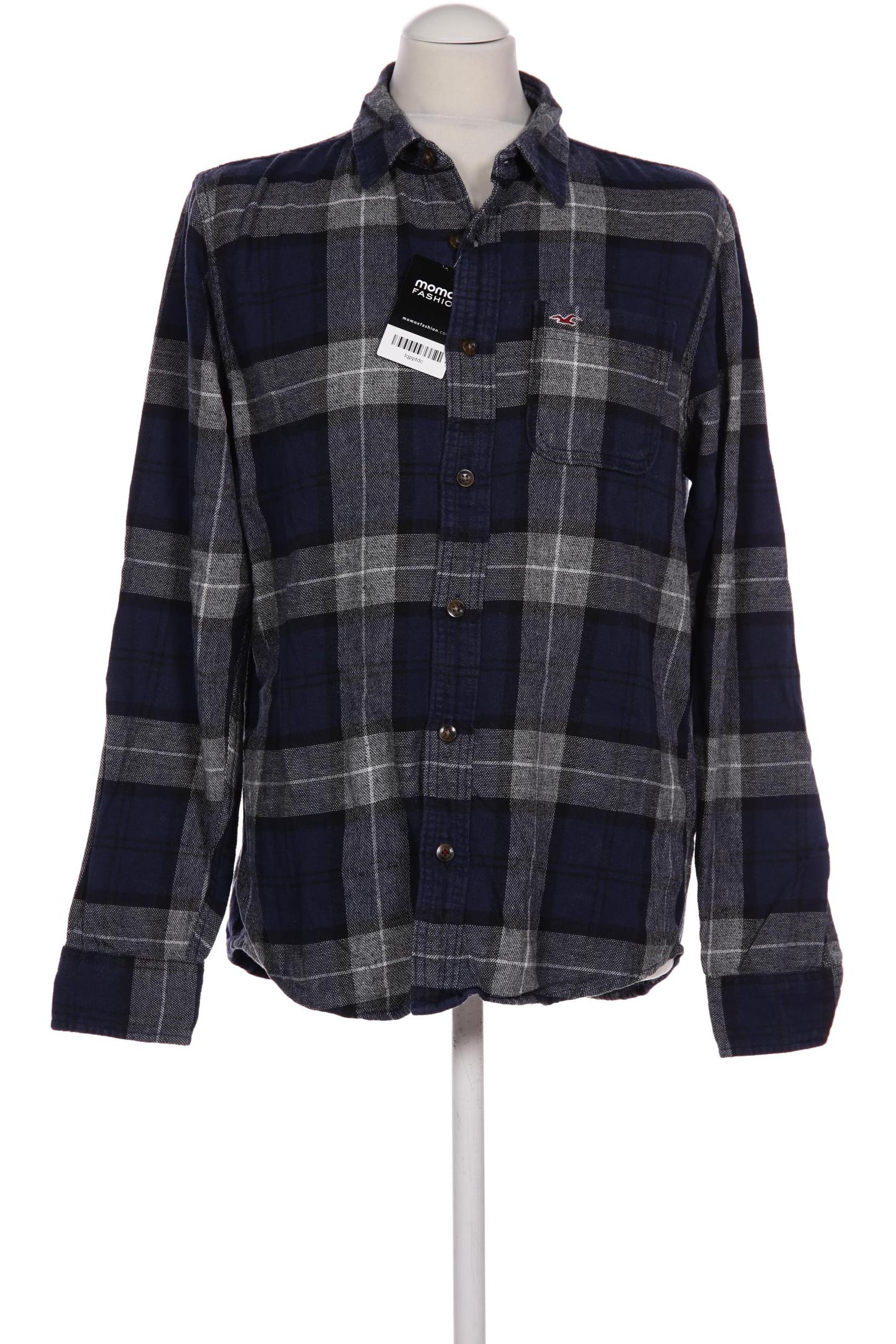 

Hollister Herren Hemd, marineblau