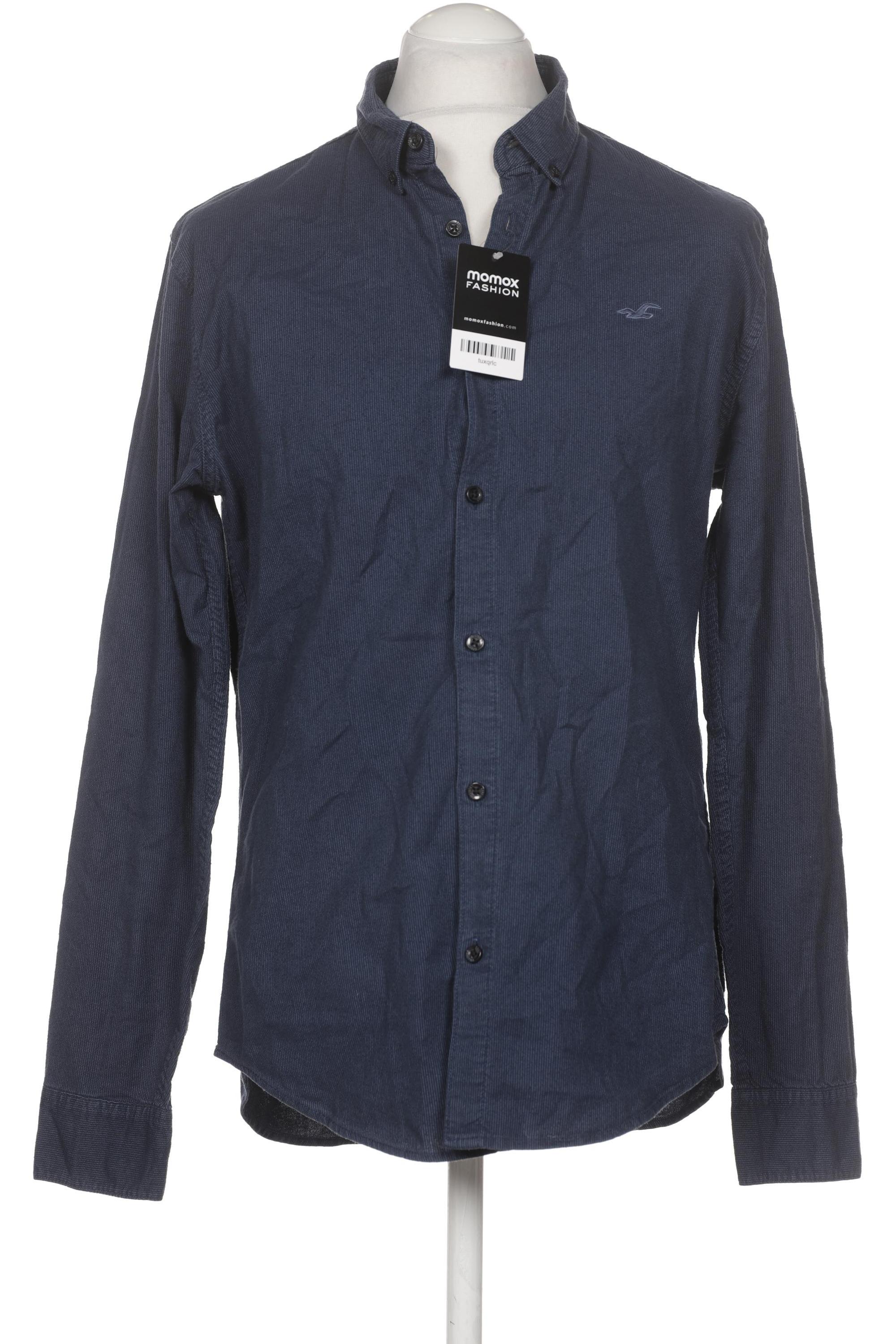 

Hollister Herren Hemd, marineblau, Gr. 52